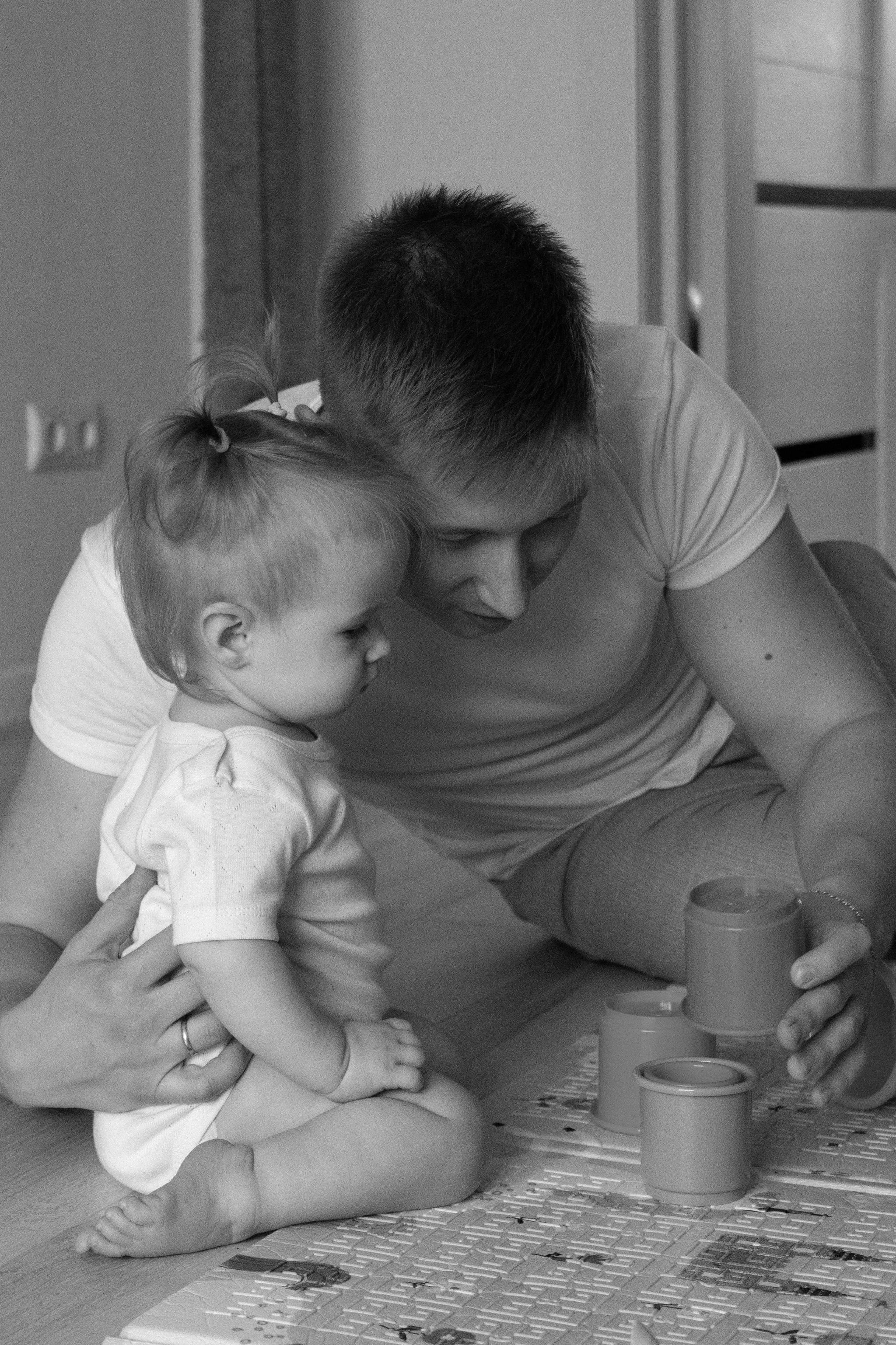 Домашняя фотосессия: «Евочке 1 год». Фотограф видеограф Ольга Василевская