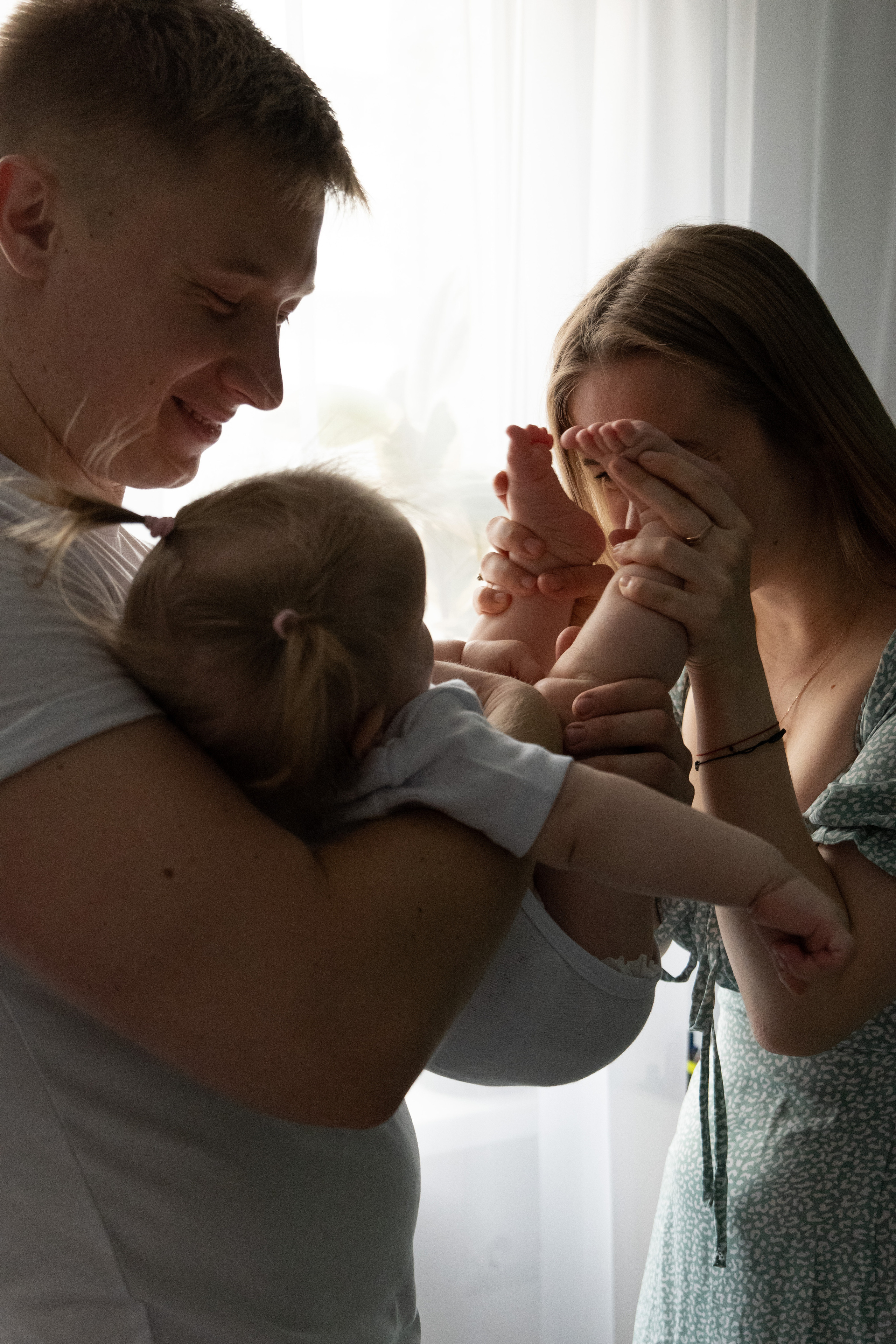 Домашняя фотосессия: «Евочке 1 год». Фотограф видеограф Ольга Василевская