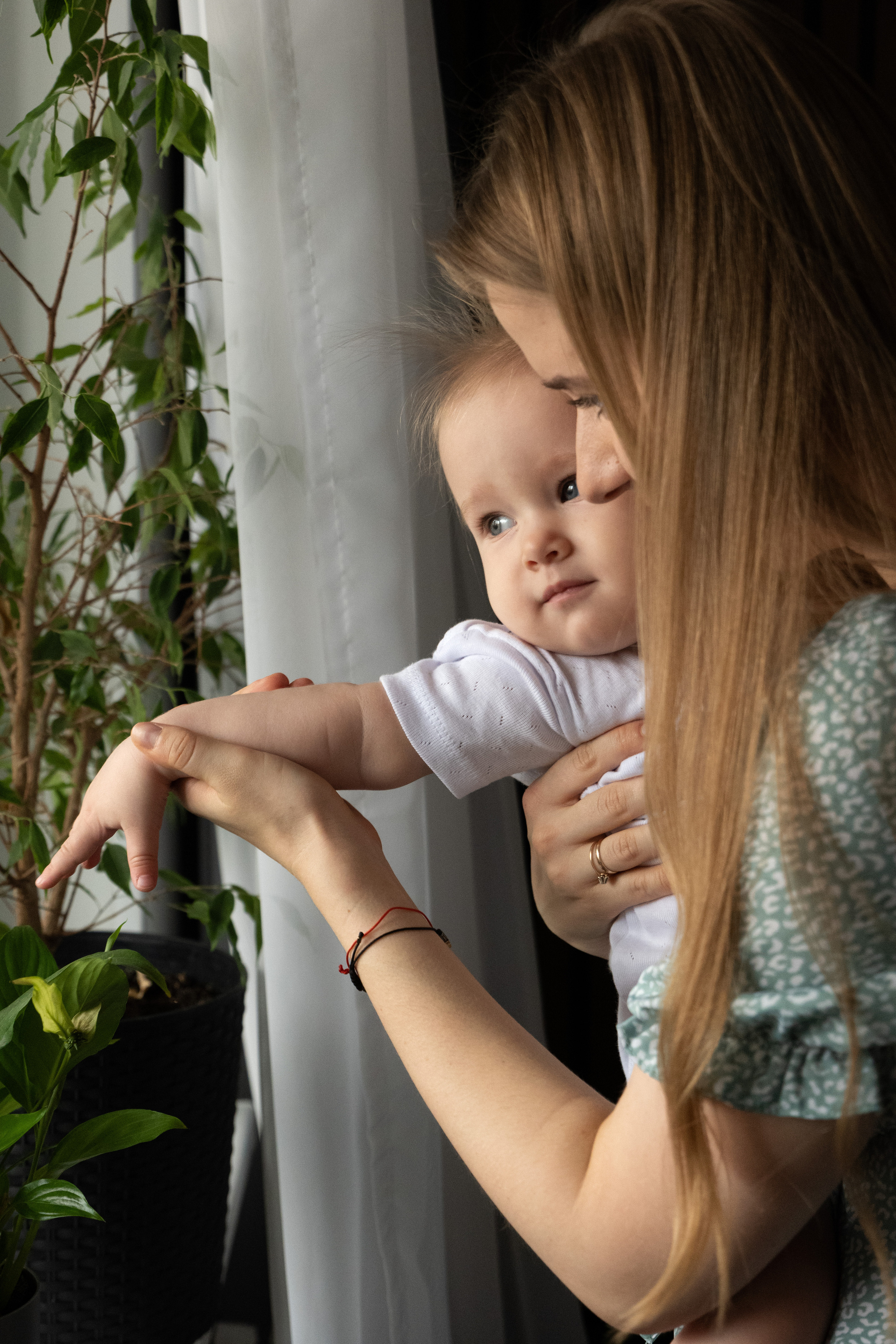 Домашняя фотосессия: «Евочке 1 год». Фотограф видеограф Ольга Василевская