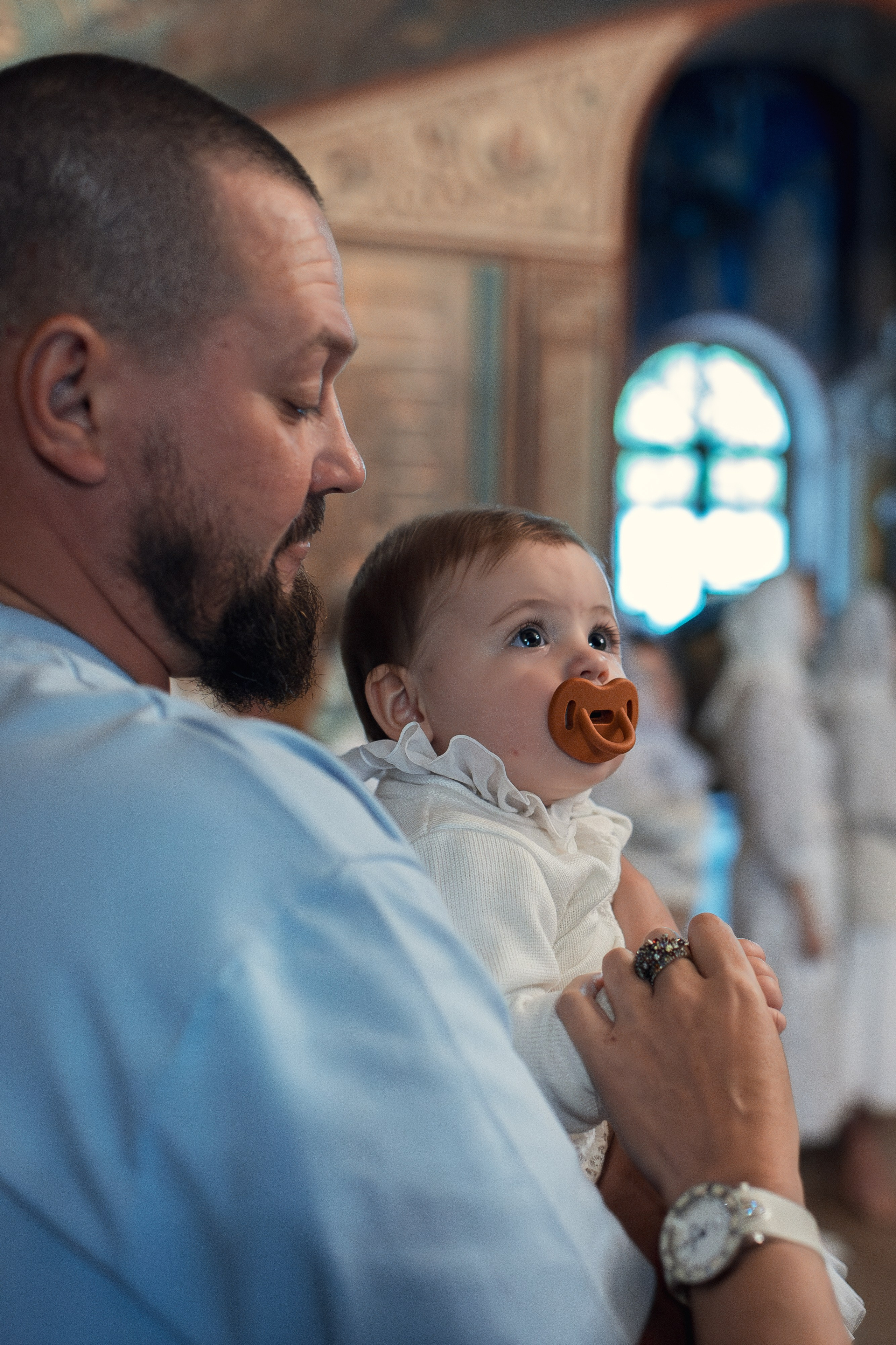 Крещение в Зачатьевском Монастыре. Профессиональный фотограф в Москве и Мо Мария Шантарёва