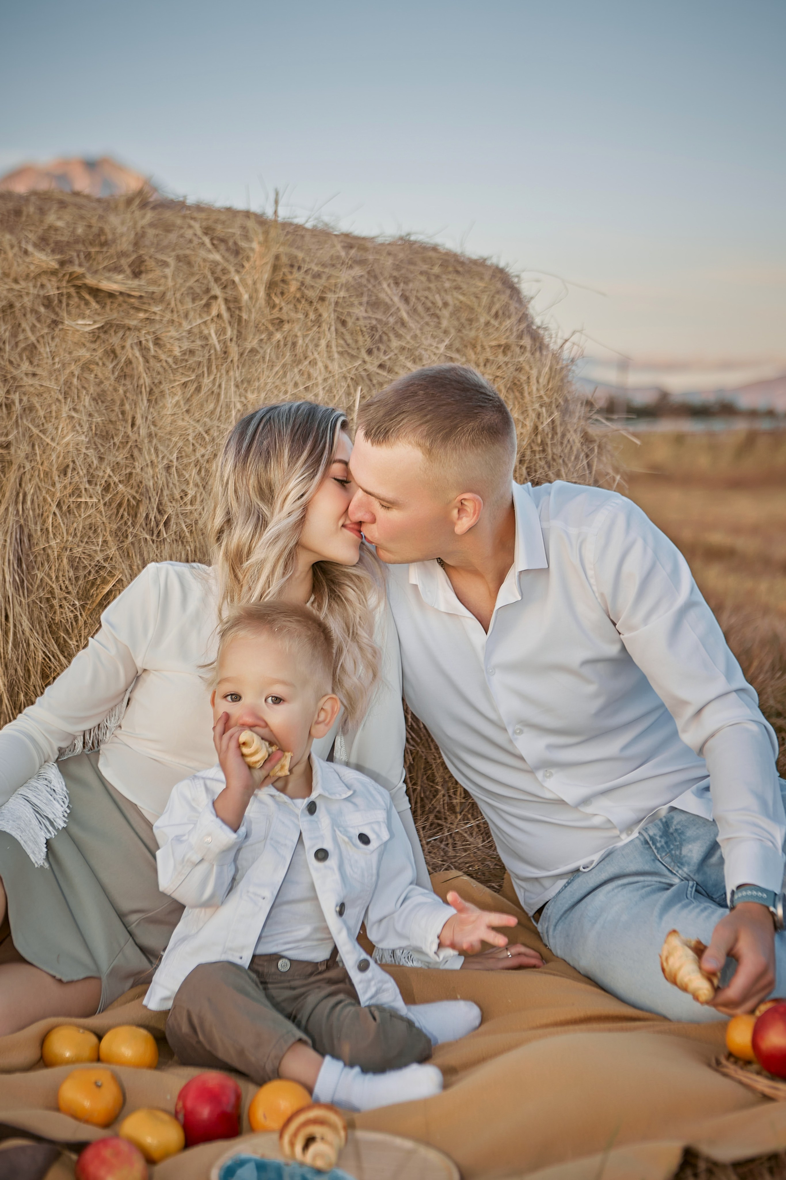 Пикник в поле. Фотограф Камчатка Тамара Копылова