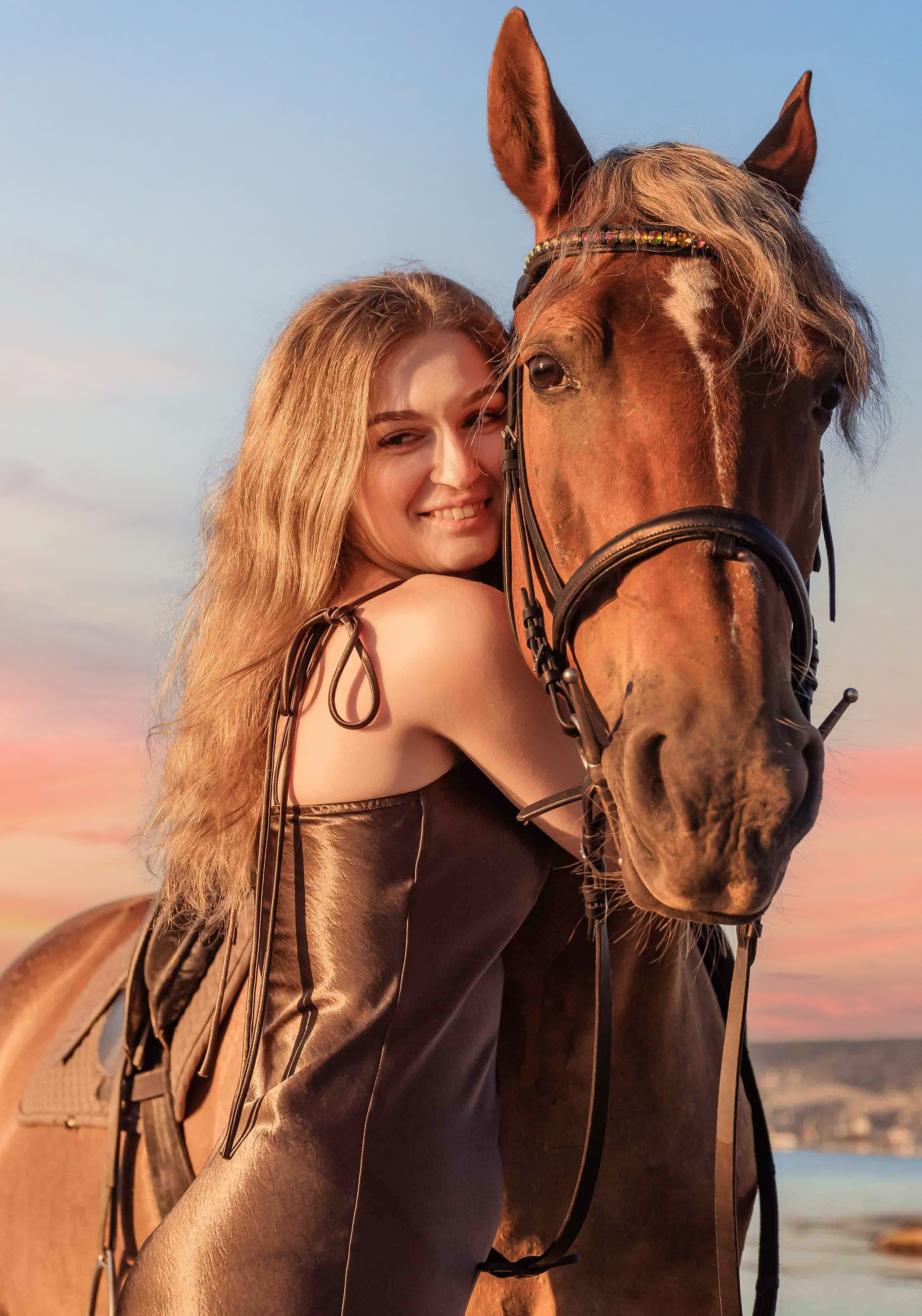 Фотосессия на море с лошадью. Фотограф в Феодосии Наталья Булгакова