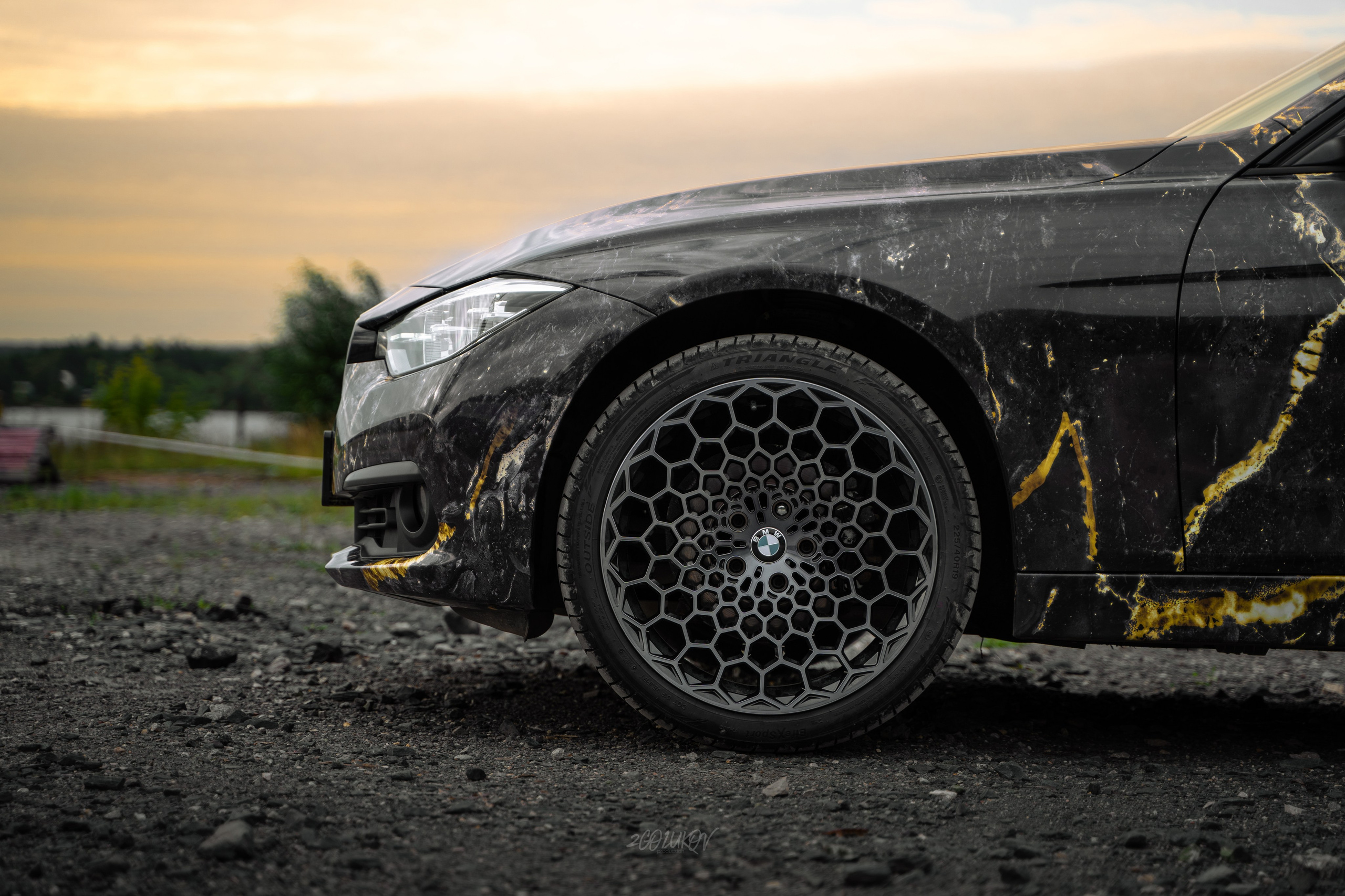 BMW 3-series. Автомобильный фотограф и видеограф в Санкт-Петербурге I 2golukov prod