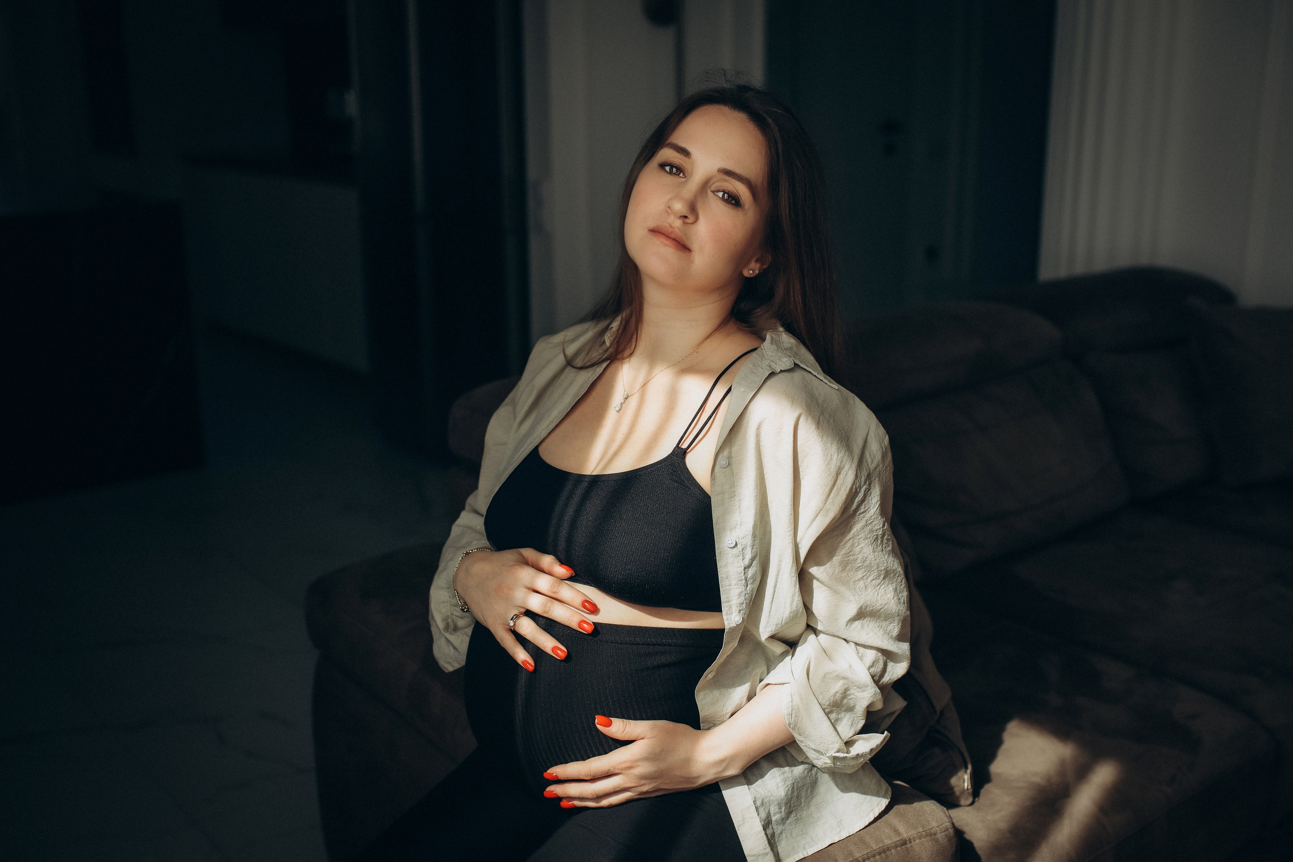 Беременность. Семейный фотограф и фотограф новорожденных в Санкт-Петербурге Алевтина