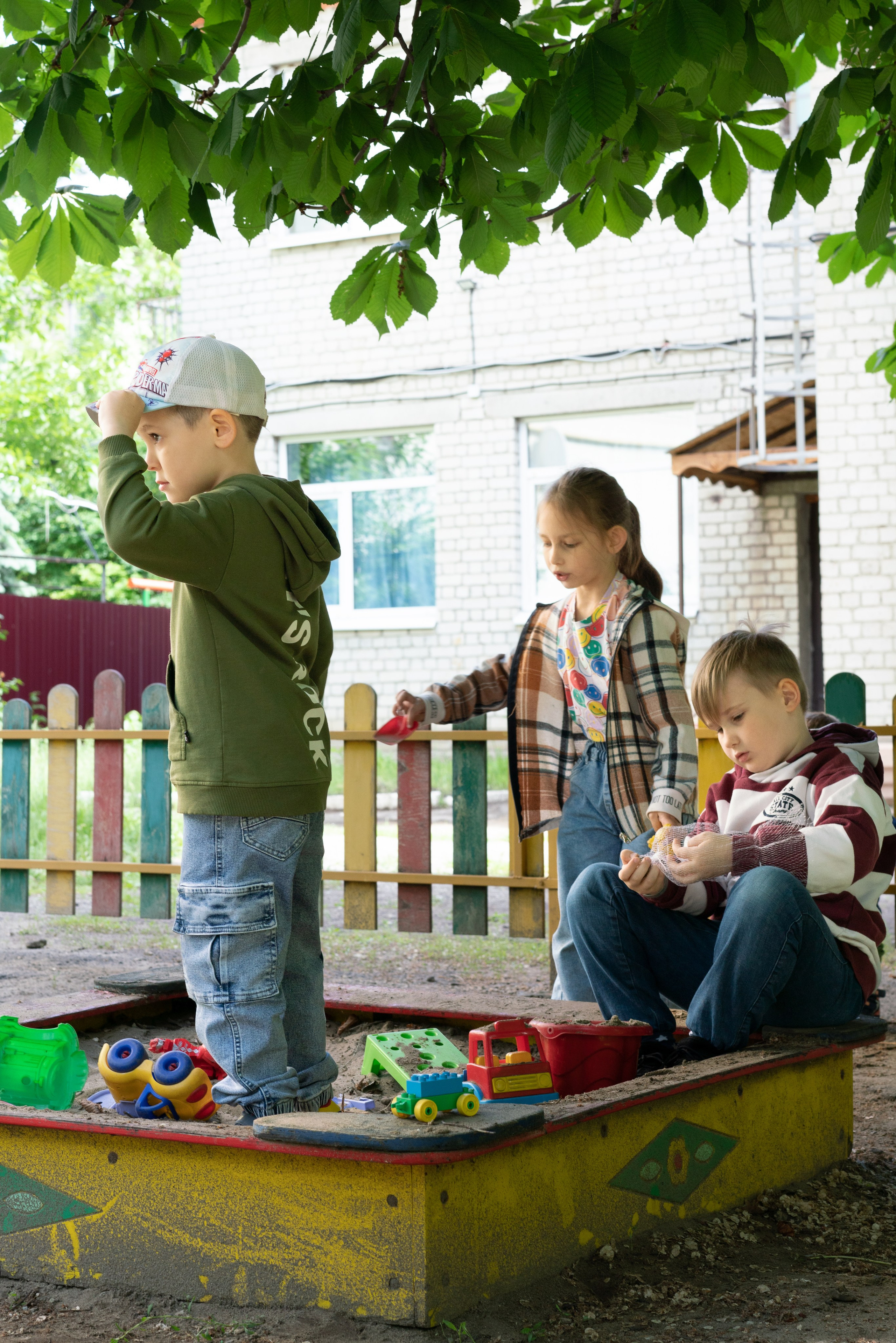 Детский сад, прогулка. Фотограф Шунова Саша