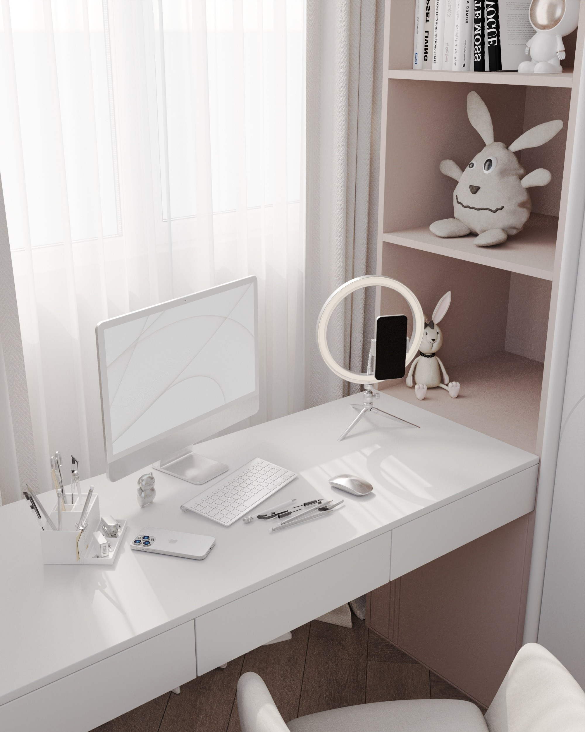 Дизайн-проект ЖК Любимово 7. Дизайн интерьеров, 3D визуализации