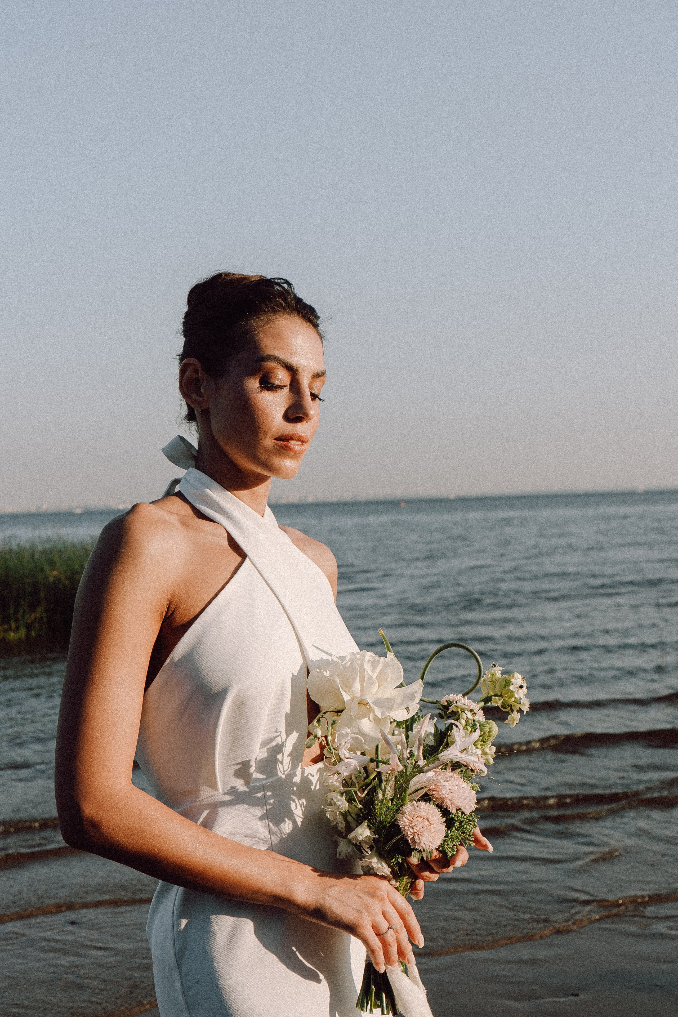 СВАДЕБНАЯ ФОТОСЕССИЯ ВЫЕЗДНОЙ ЦЕРЕМОНИИ (ФИНСКИЙ ЗАЛИВ). Профессиональный фотограф, Санкт-Петербург — Виктория Богомолова