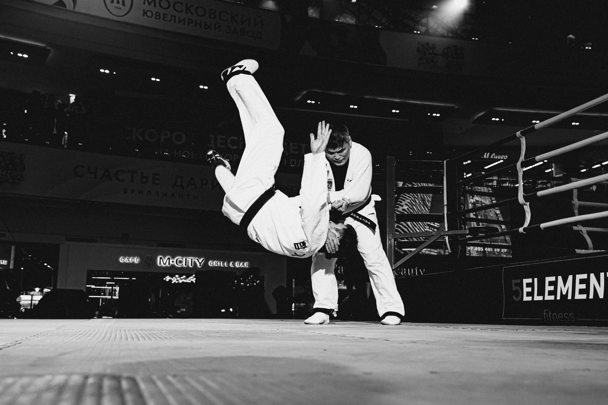 Москва Сити Открытие школы бокса Кости Цзю. Фотограф Андрей Слынченко