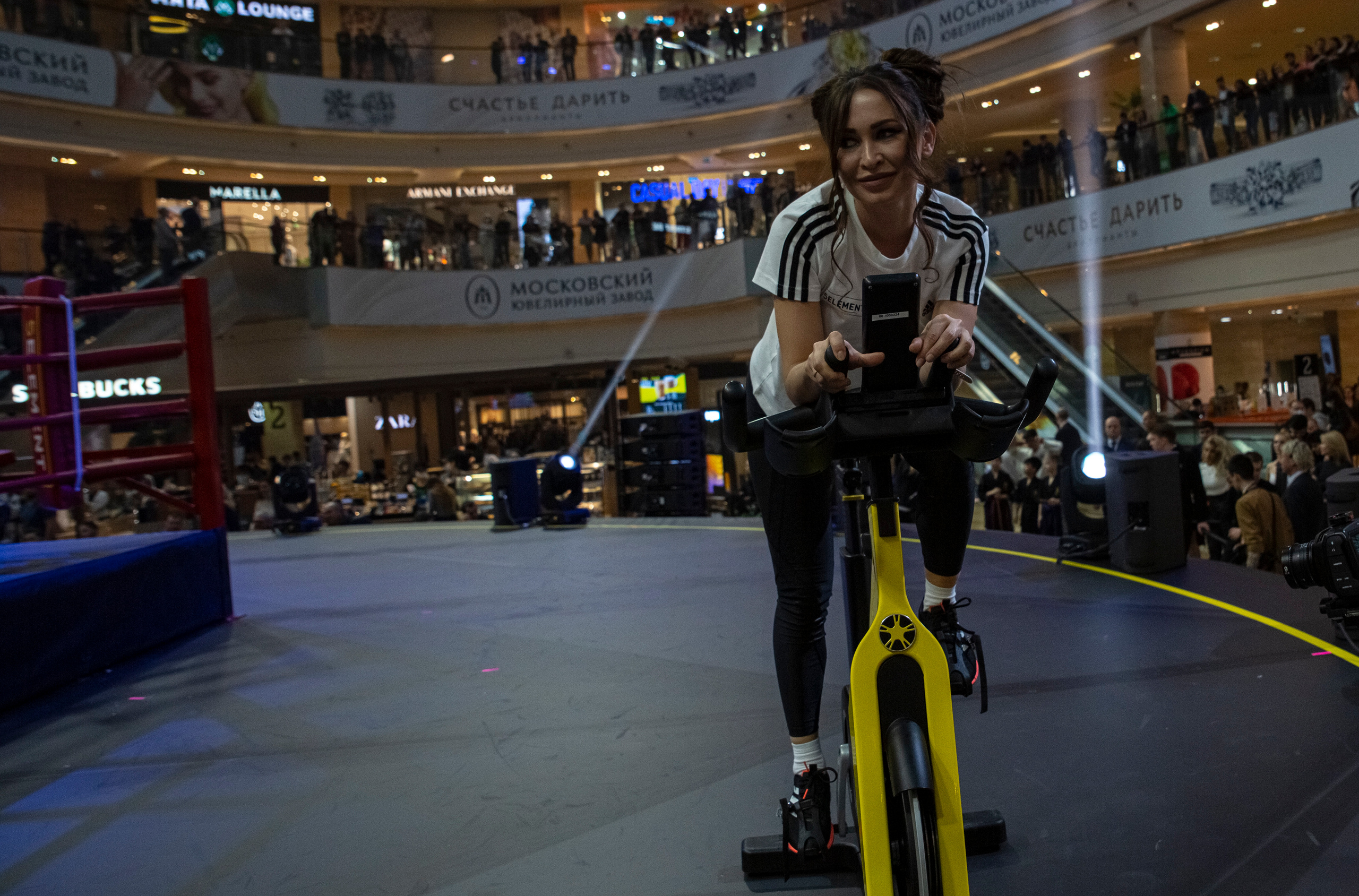 Москва Сити Открытие школы бокса Кости Цзю. Фотограф Андрей Слынченко