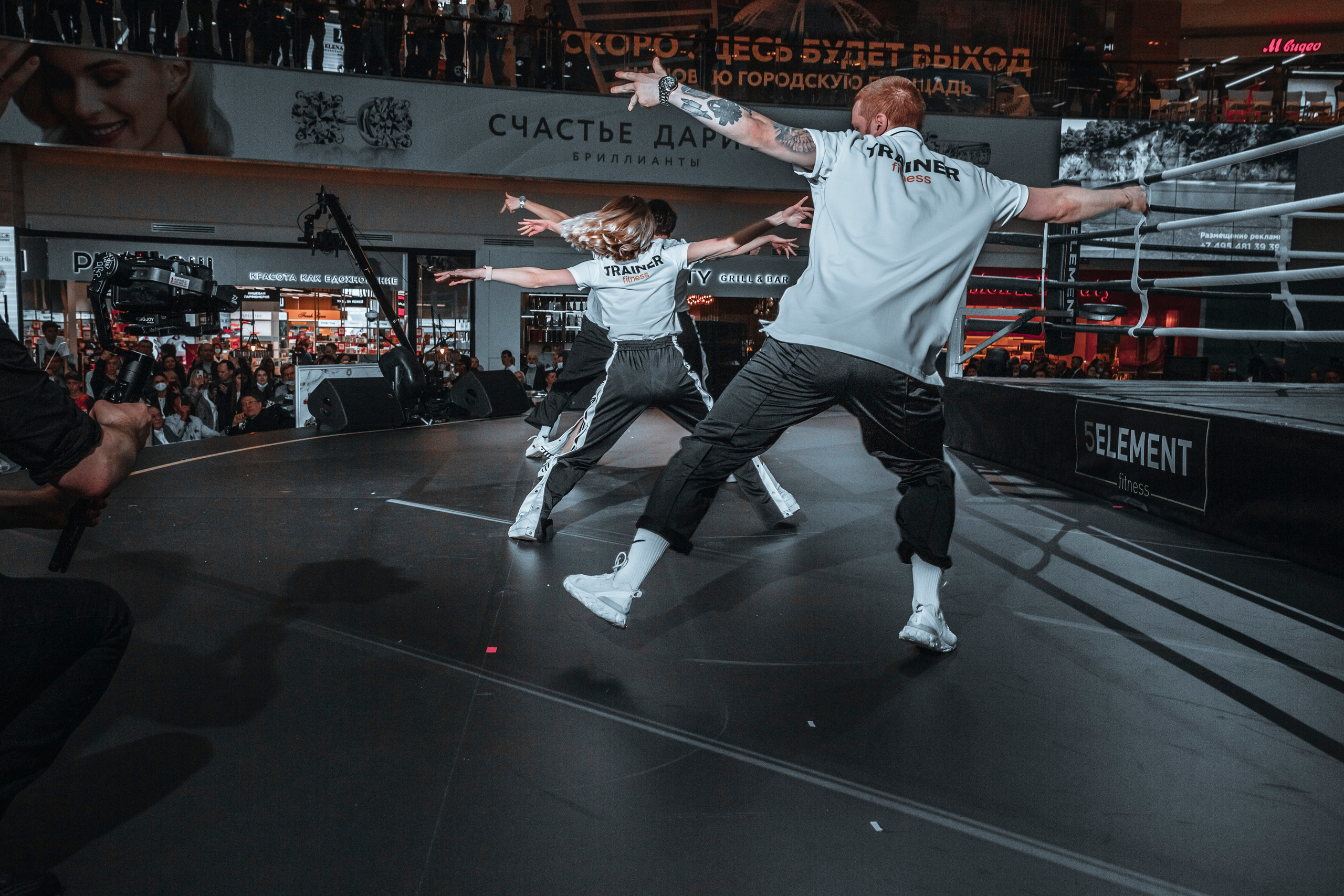 Москва Сити Открытие школы бокса Кости Цзю. Фотограф Андрей Слынченко