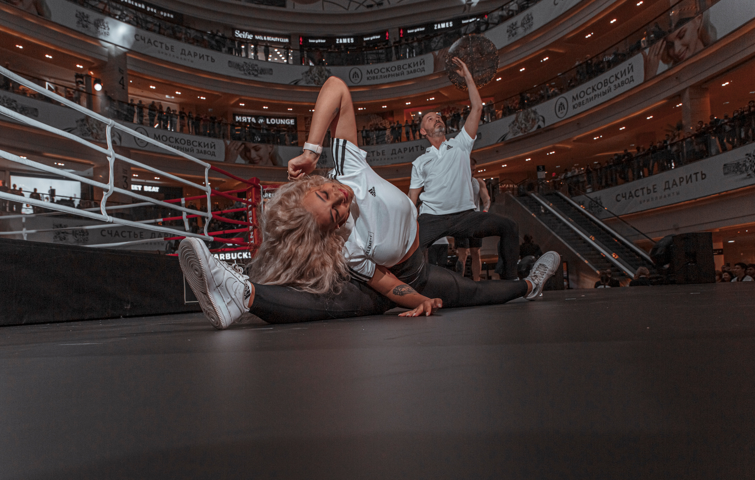 Москва Сити Открытие школы бокса Кости Цзю. Фотограф Андрей Слынченко