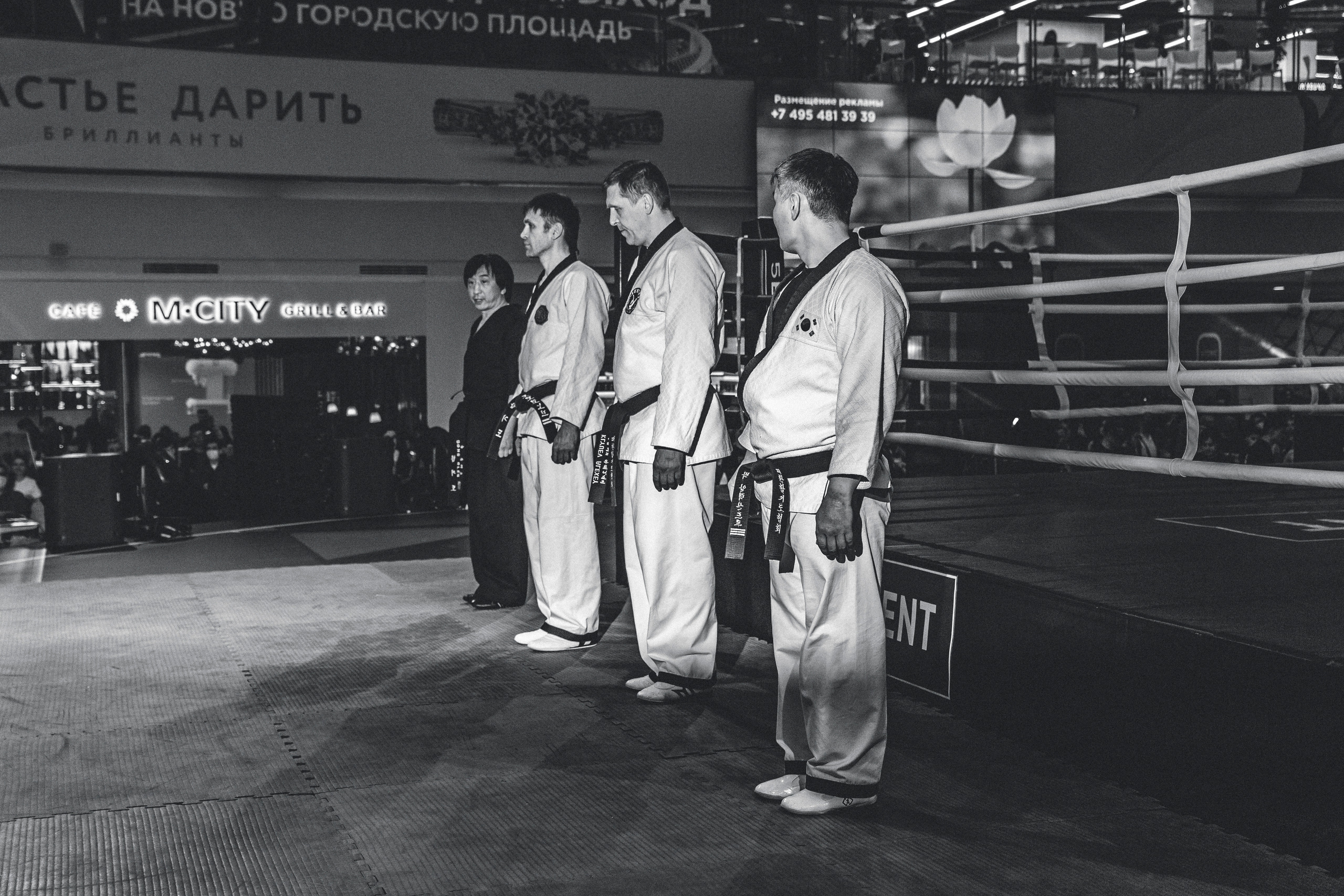 Москва Сити Открытие школы бокса Кости Цзю. Фотограф Андрей Слынченко