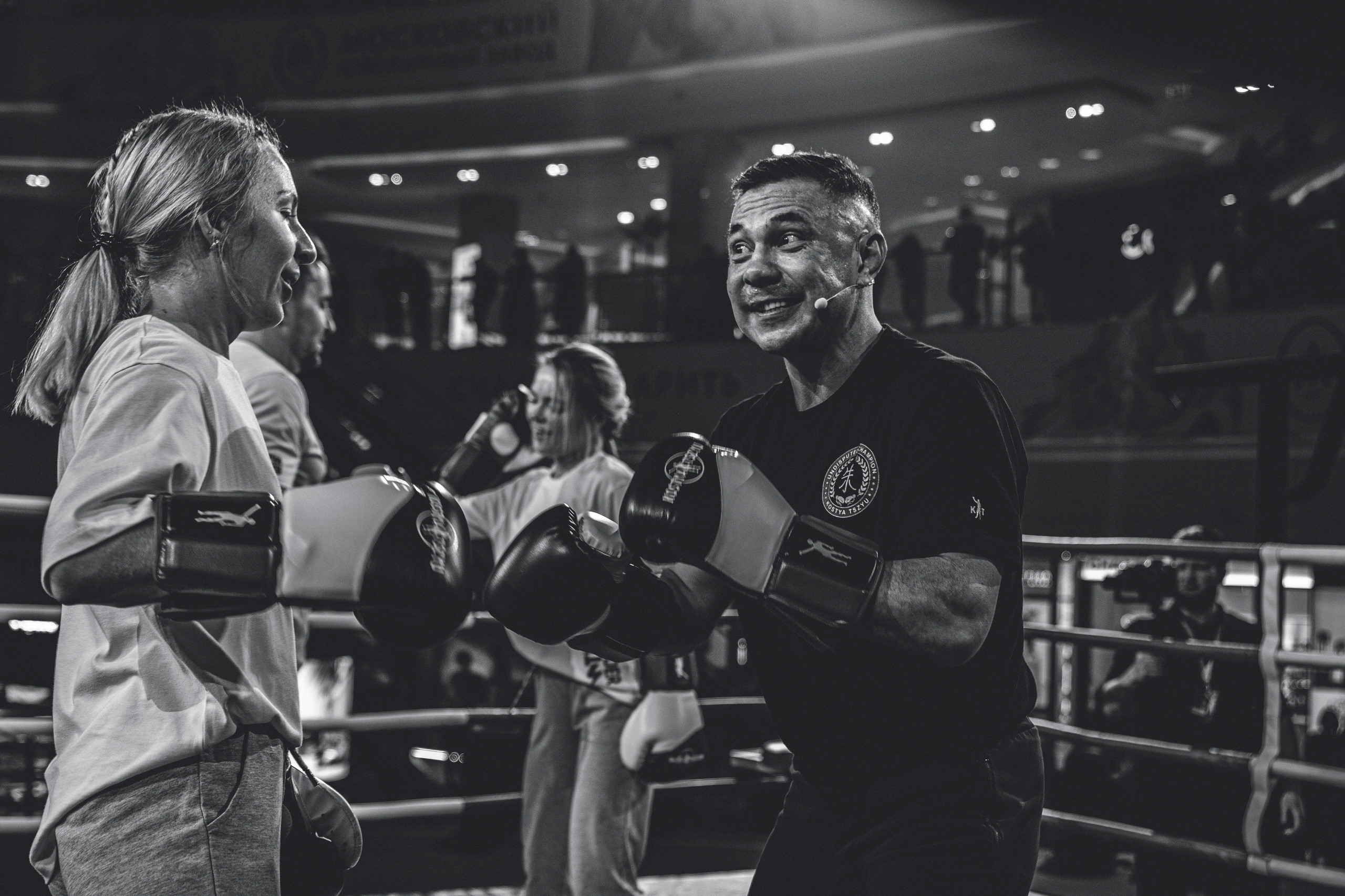 Москва Сити Открытие школы бокса Кости Цзю. Фотограф Андрей Слынченко