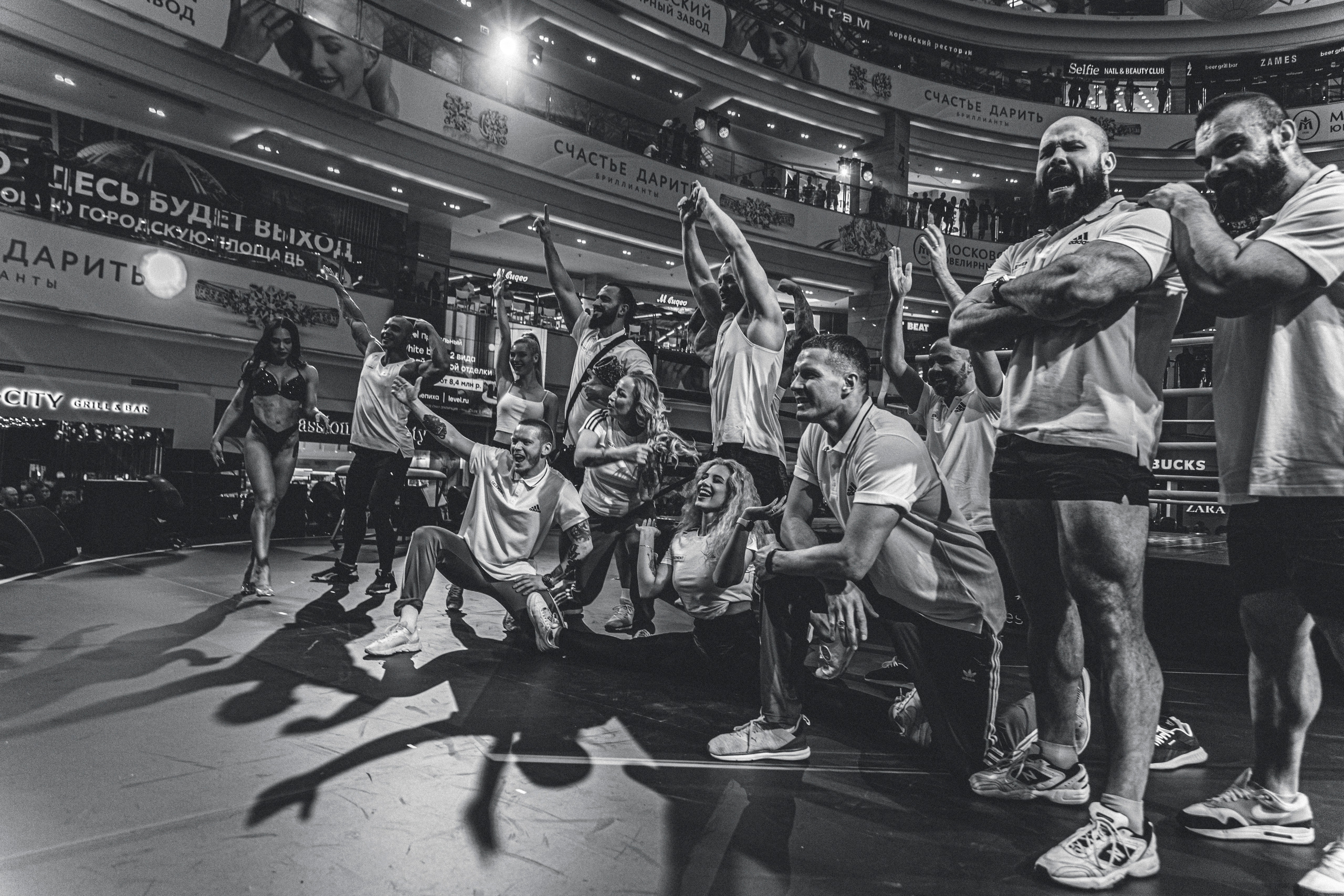 Москва Сити Открытие школы бокса Кости Цзю. Фотограф Андрей Слынченко