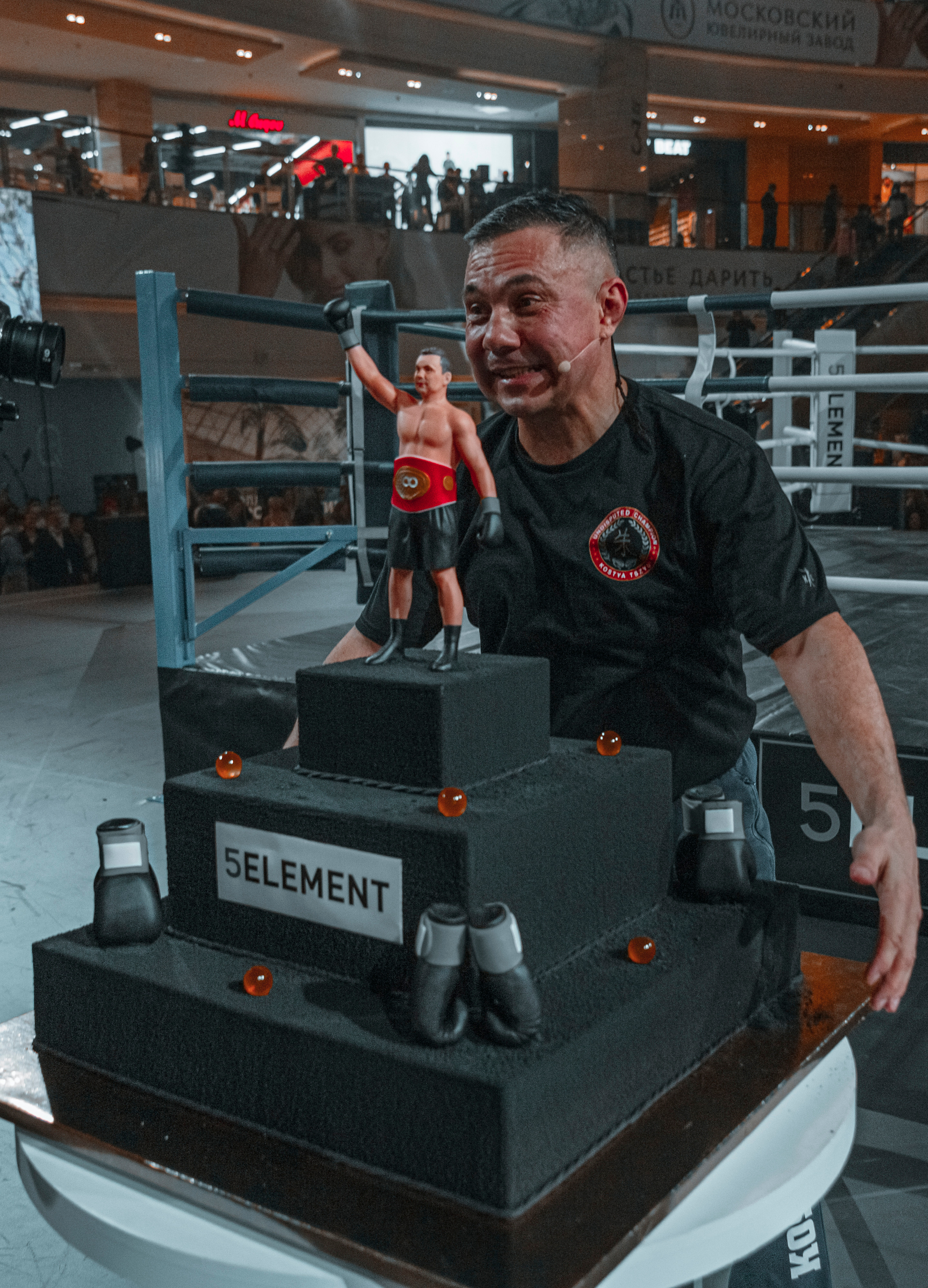 Москва Сити Открытие школы бокса Кости Цзю. Фотограф Андрей Слынченко