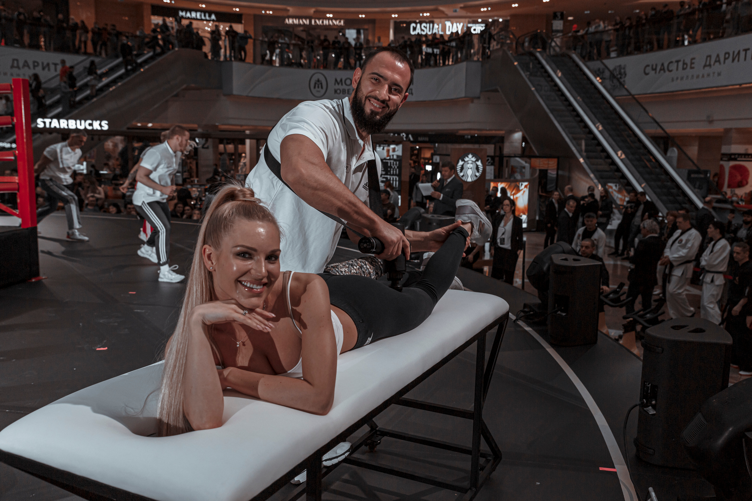 Москва Сити Открытие школы бокса Кости Цзю. Фотограф Андрей Слынченко