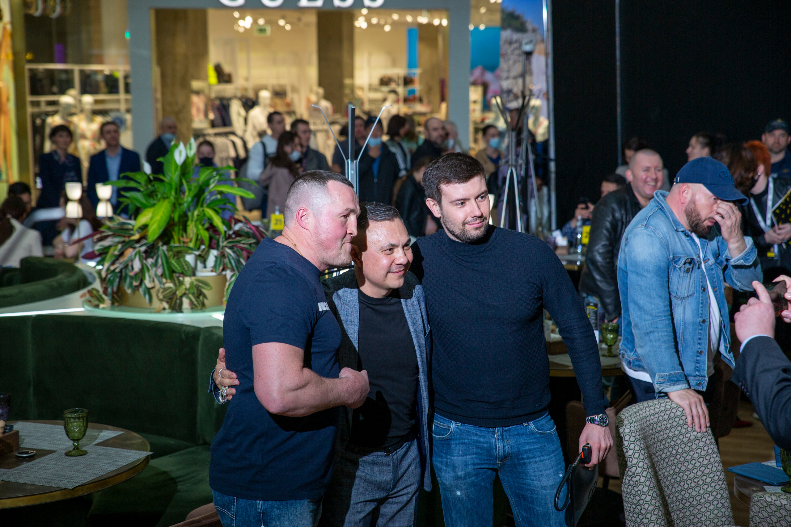 Москва Сити Открытие школы бокса Кости Цзю. Фотограф Андрей Слынченко