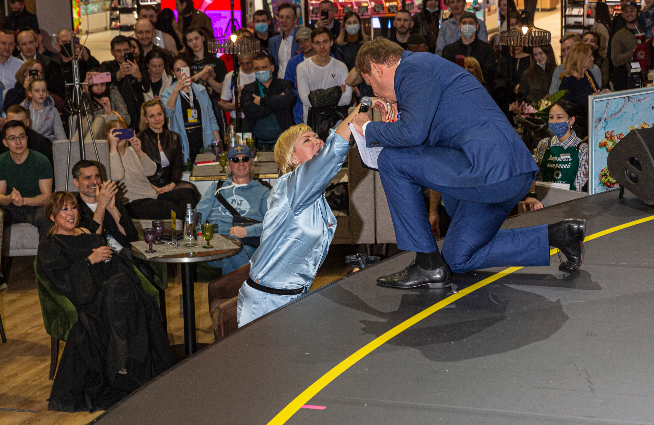 Москва Сити Открытие школы бокса Кости Цзю. Фотограф Андрей Слынченко