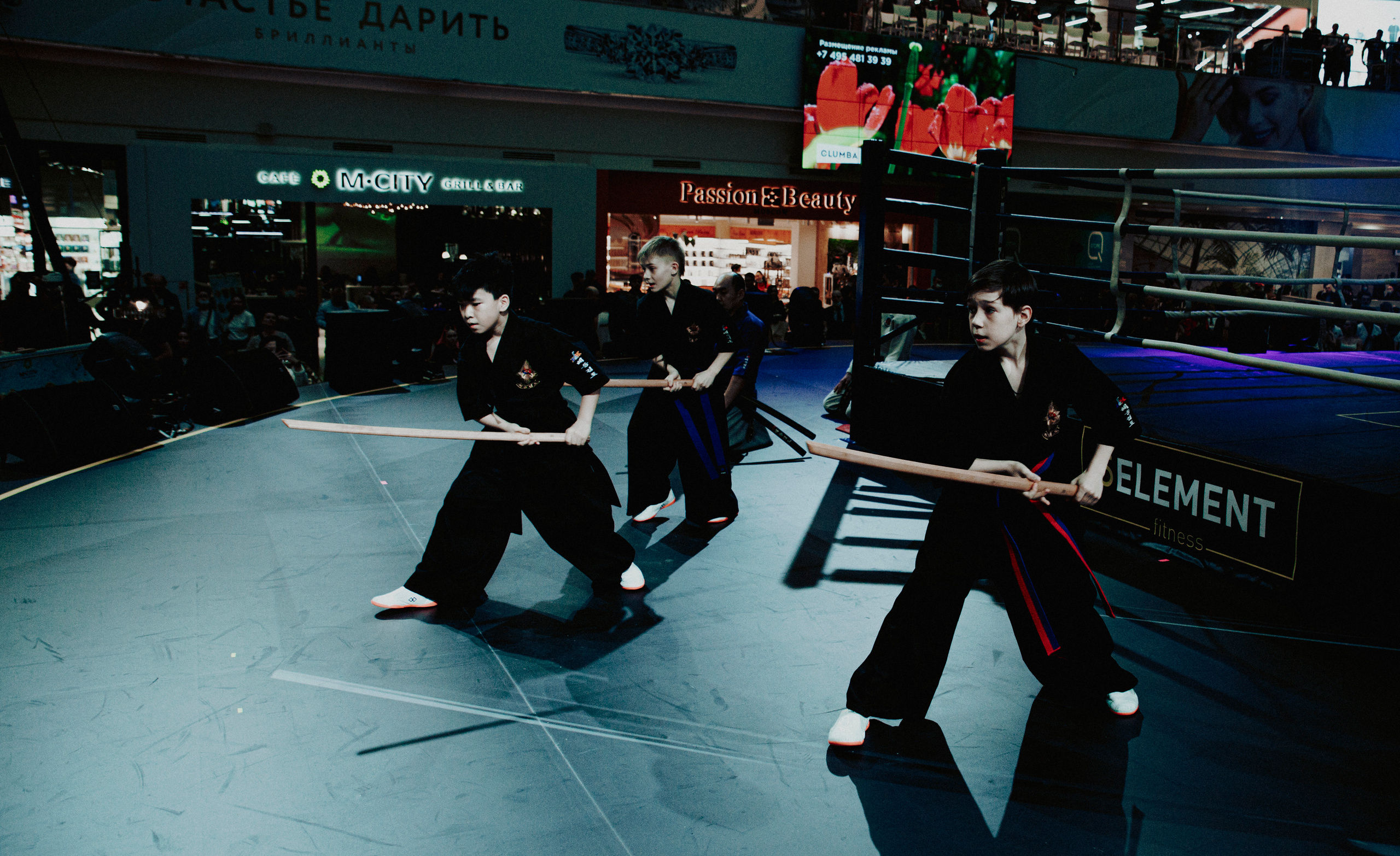 Москва Сити Открытие школы бокса Кости Цзю. Фотограф Андрей Слынченко