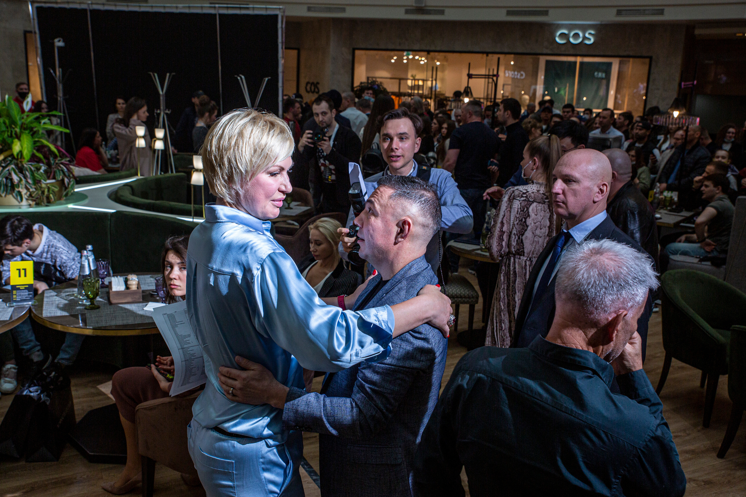 Москва Сити Открытие школы бокса Кости Цзю. Фотограф Андрей Слынченко