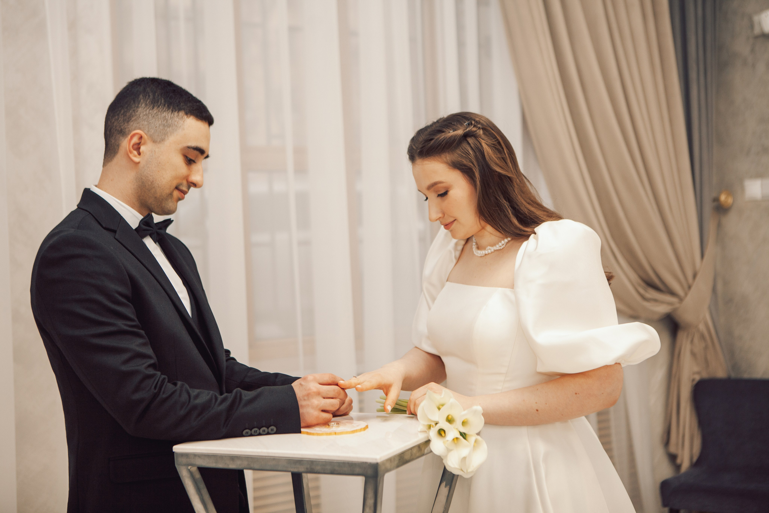 Роспись в Кутузовском ЗАГСе. Фотограф Ольга Ефремова