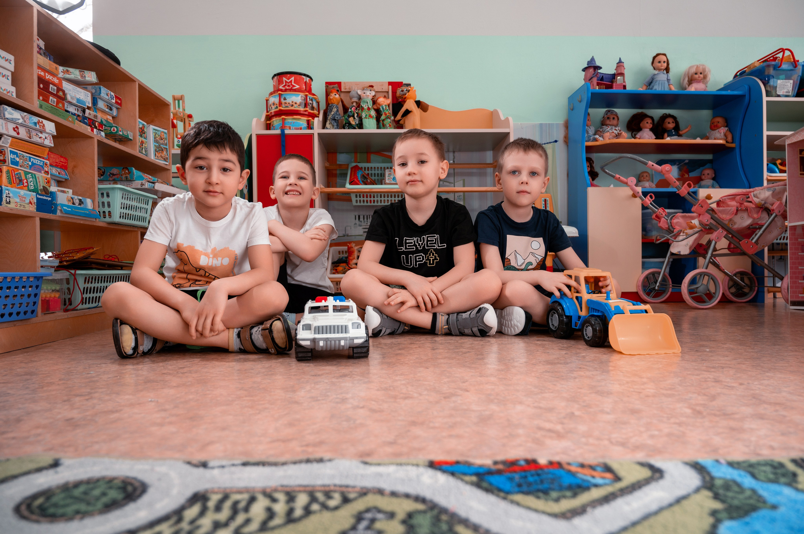 Детский сад «Радость», кадетская группа. Детский фотограф. «Ожившие» фото, г. Нижневартовск