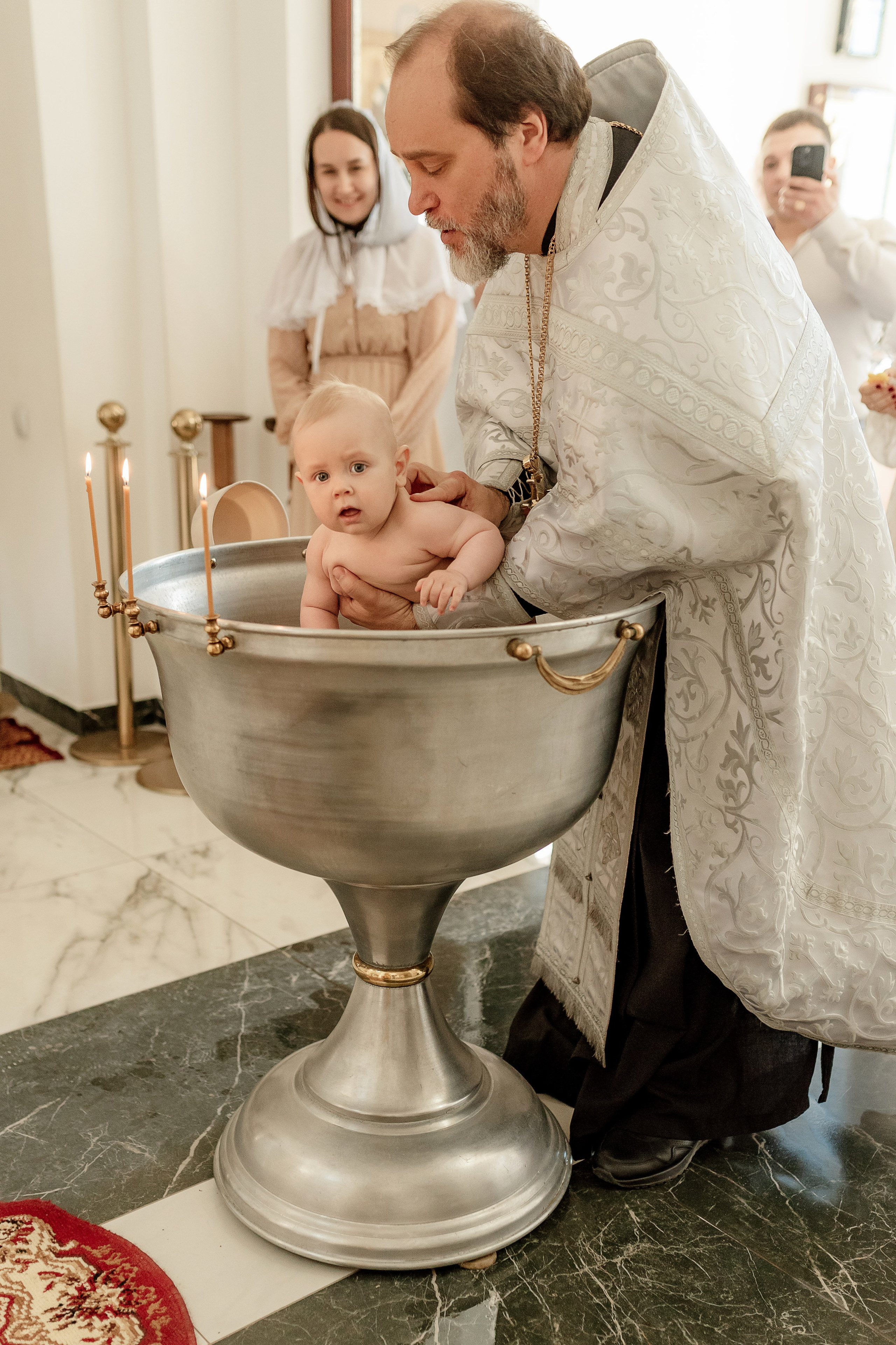 Крещение В Новой церкви. Семейный и детский фотограф Наталья Горда