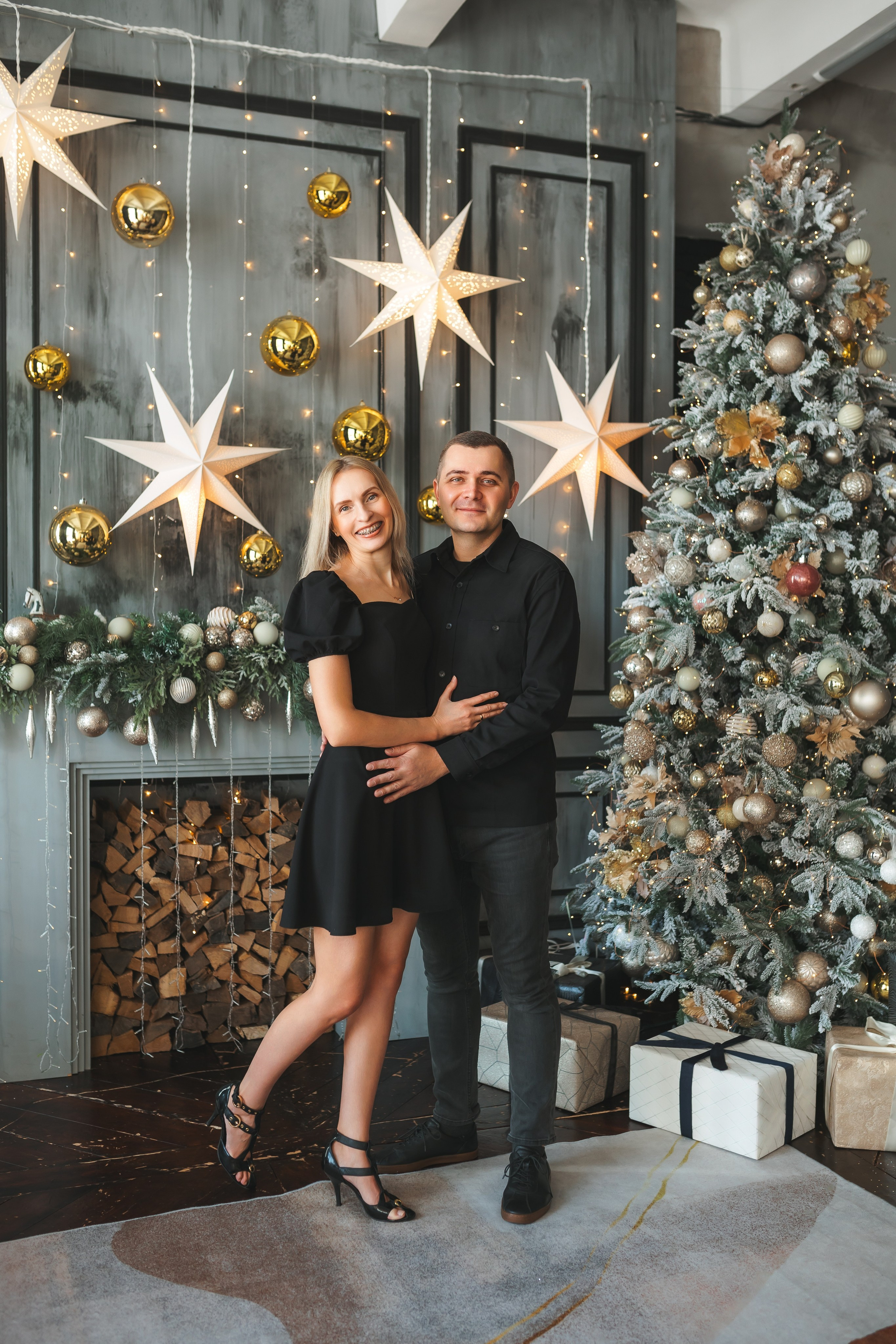 Семейная новогодняя фотосессия в Хабаровске. Свадебный фотограф в Хабаровске