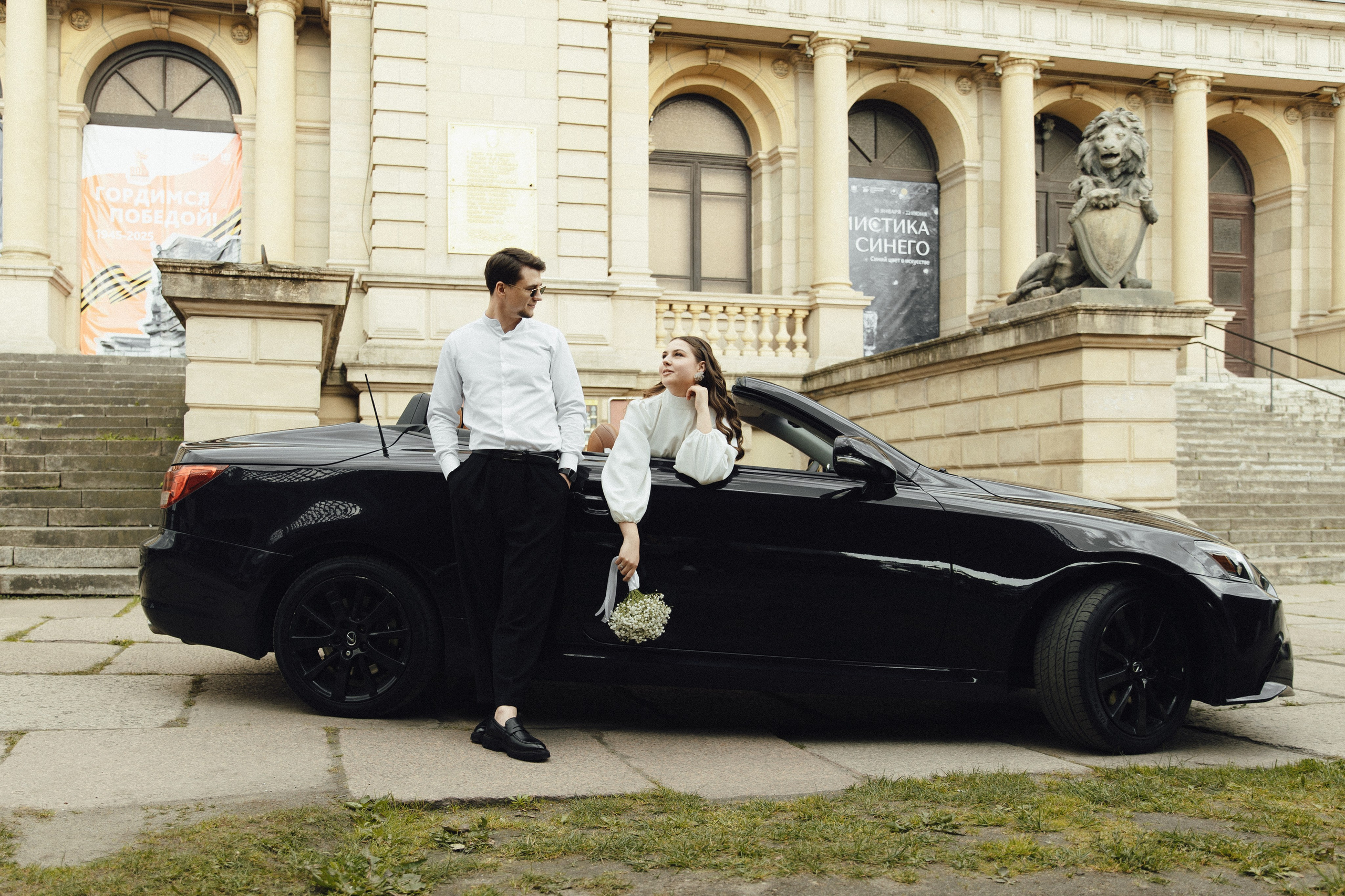 Игорь и Виктория / Музей искуств. Фотограф Калининград Илья Миллер