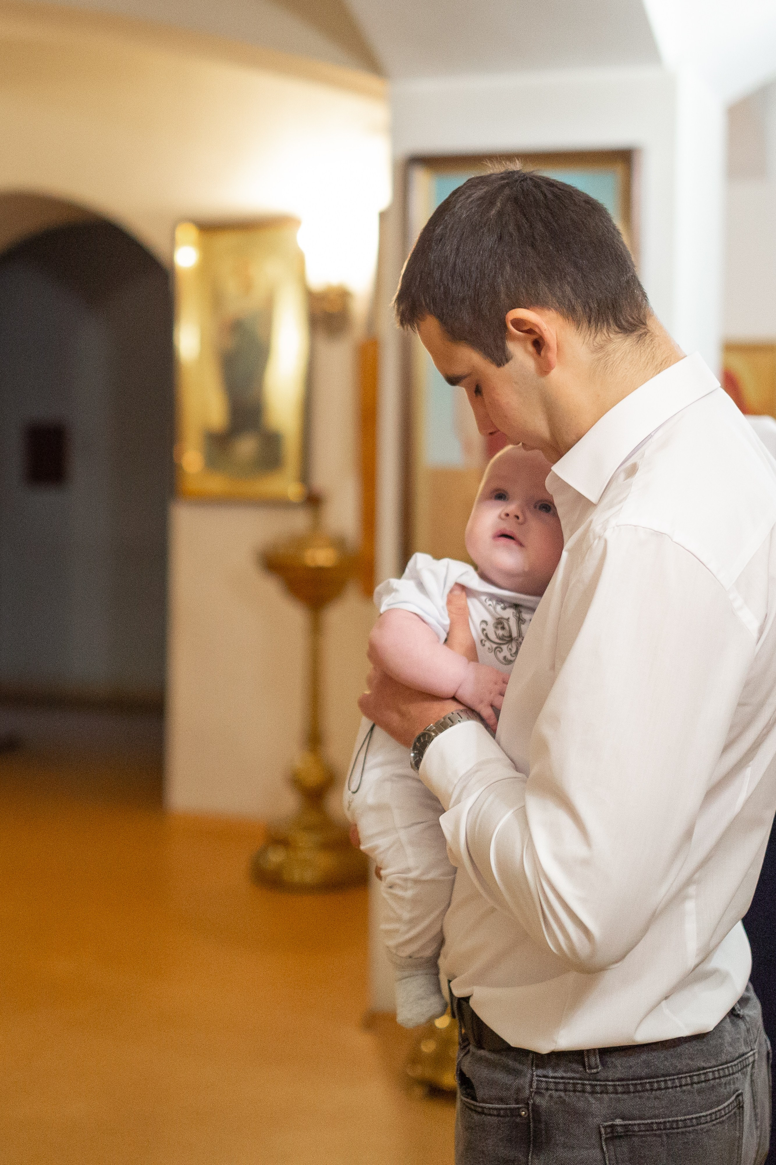 Таинство крещения. Фотограф Комаров Сергей