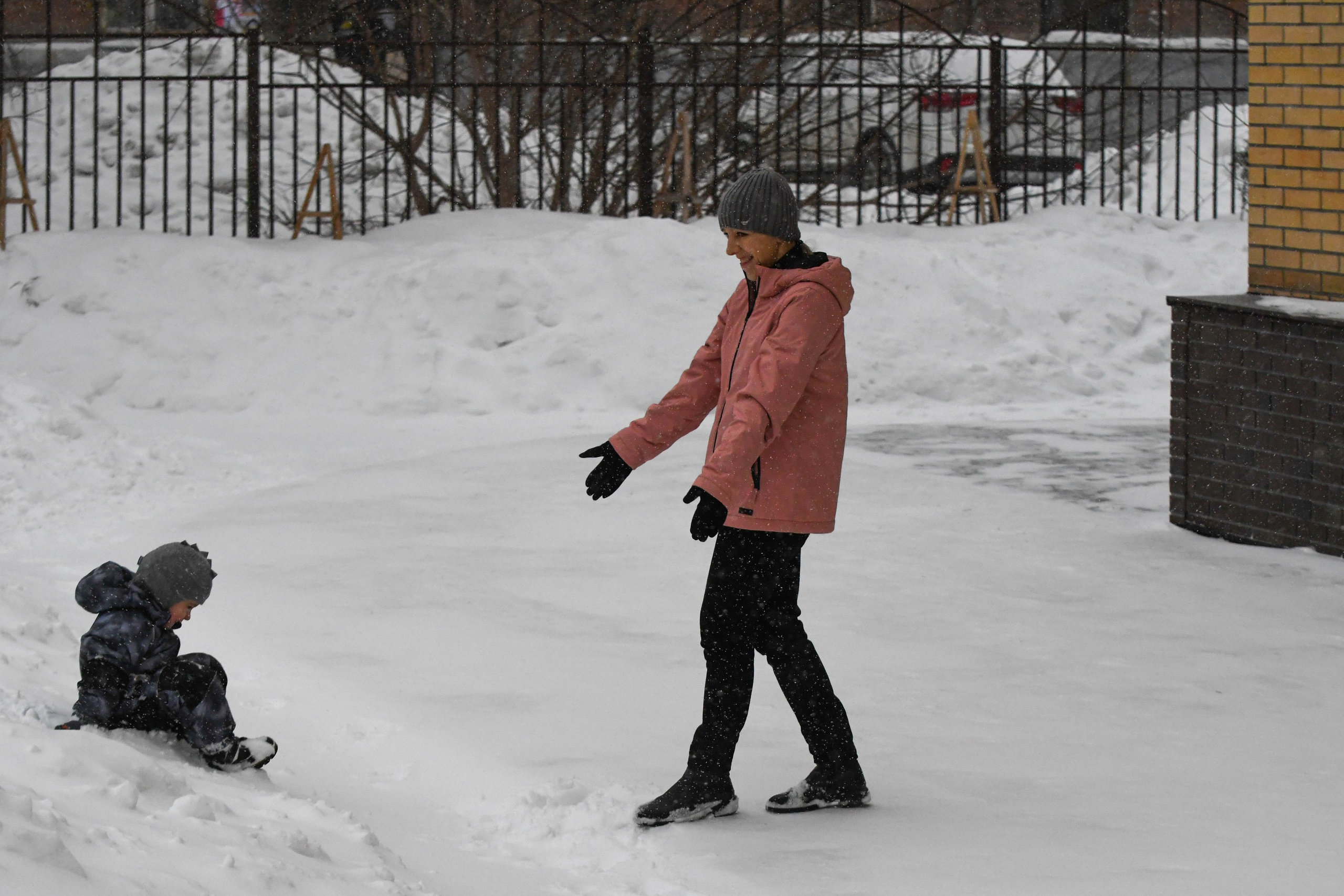 2024 г 2 февраля. Прогулка. Гоголя. Репортажный и детский фотограф в Новосибирске