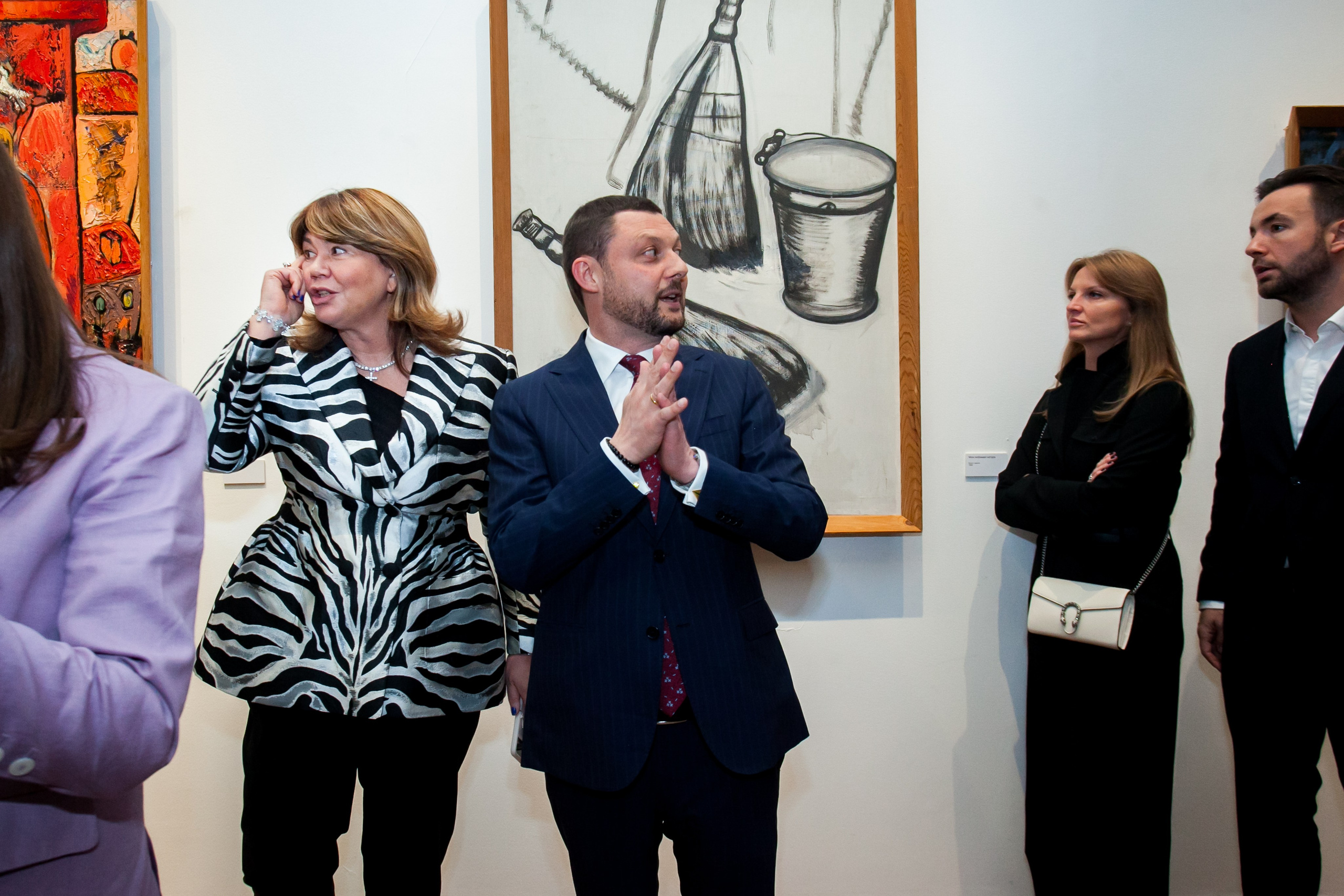 Открытие выставки Зураба Церетели. Art photographer Nino