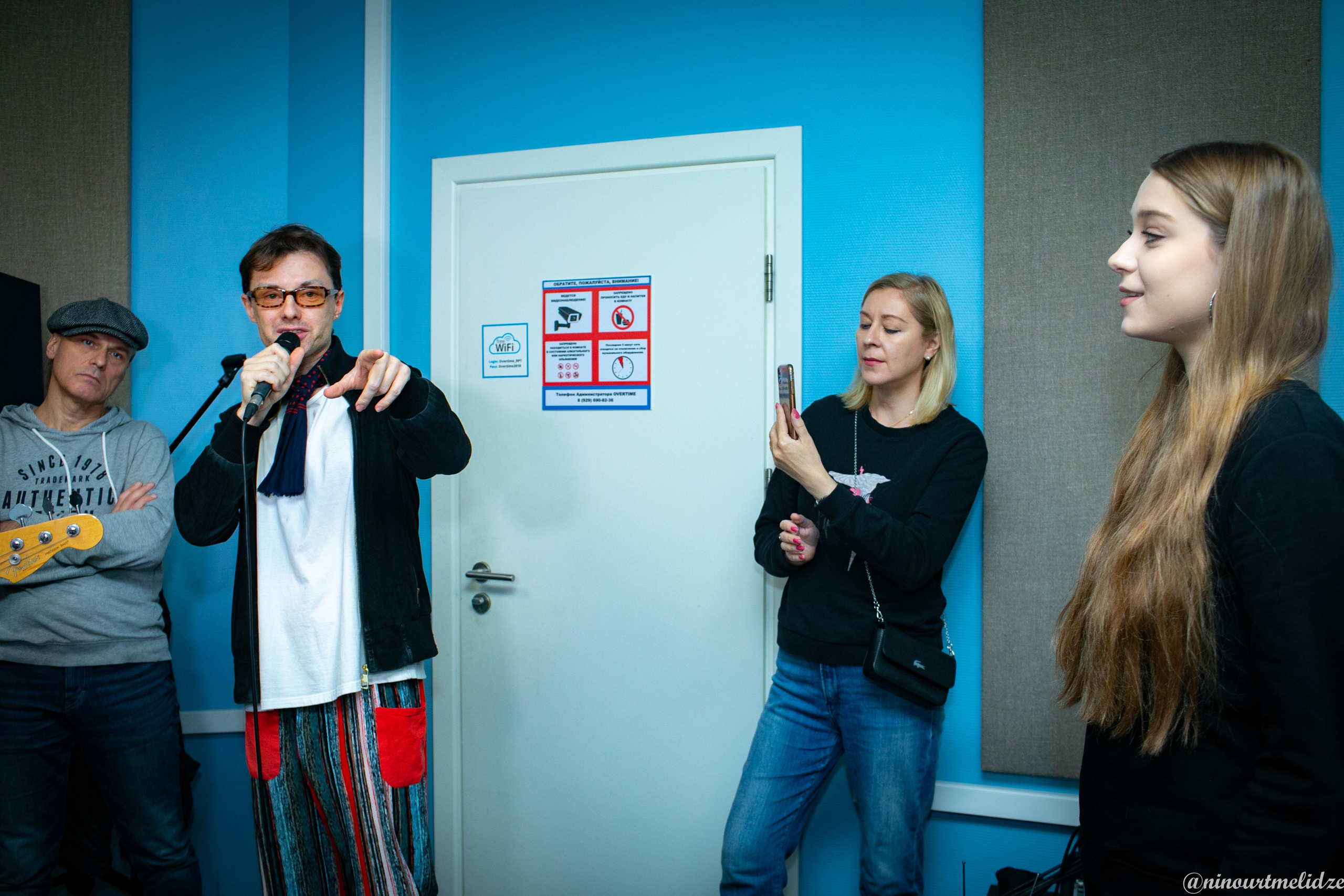 Репетиция Сергея Арутюнова. Art photographer Nino