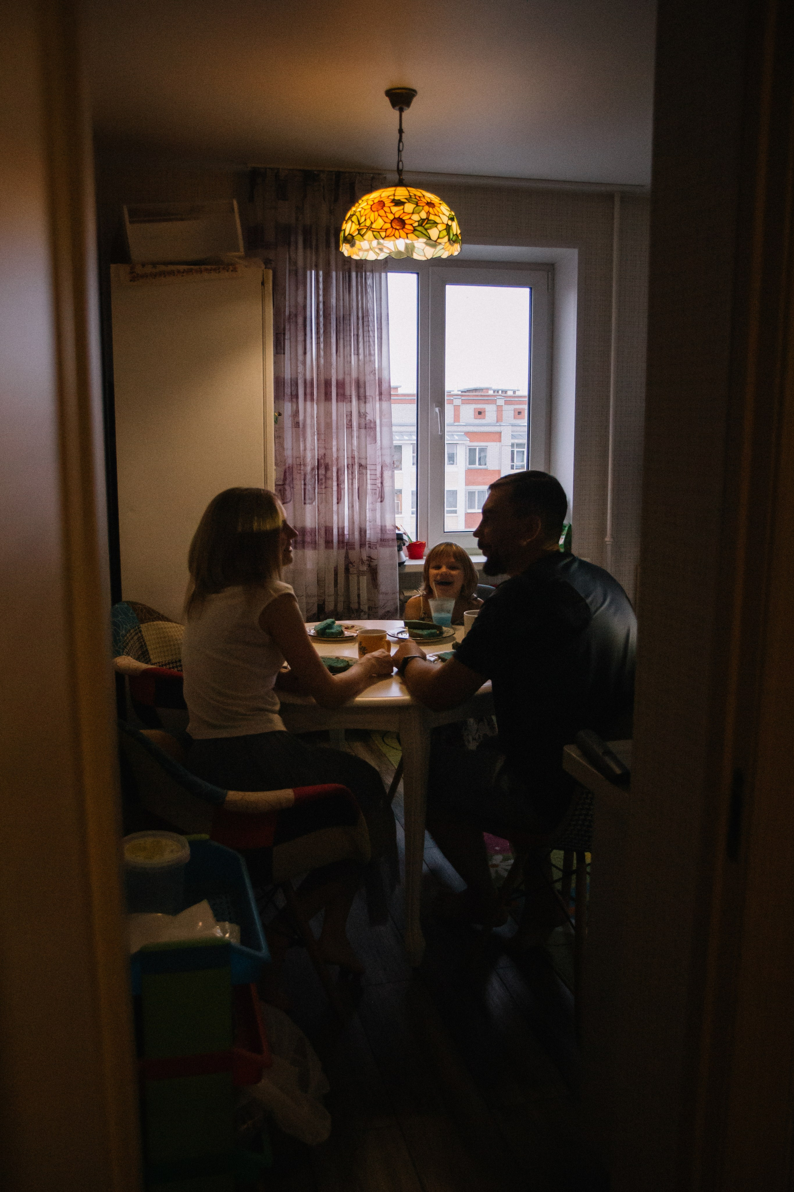 Семейная домашняя фотосессия. Семейный фотограф в Томске Максимова Екатерина