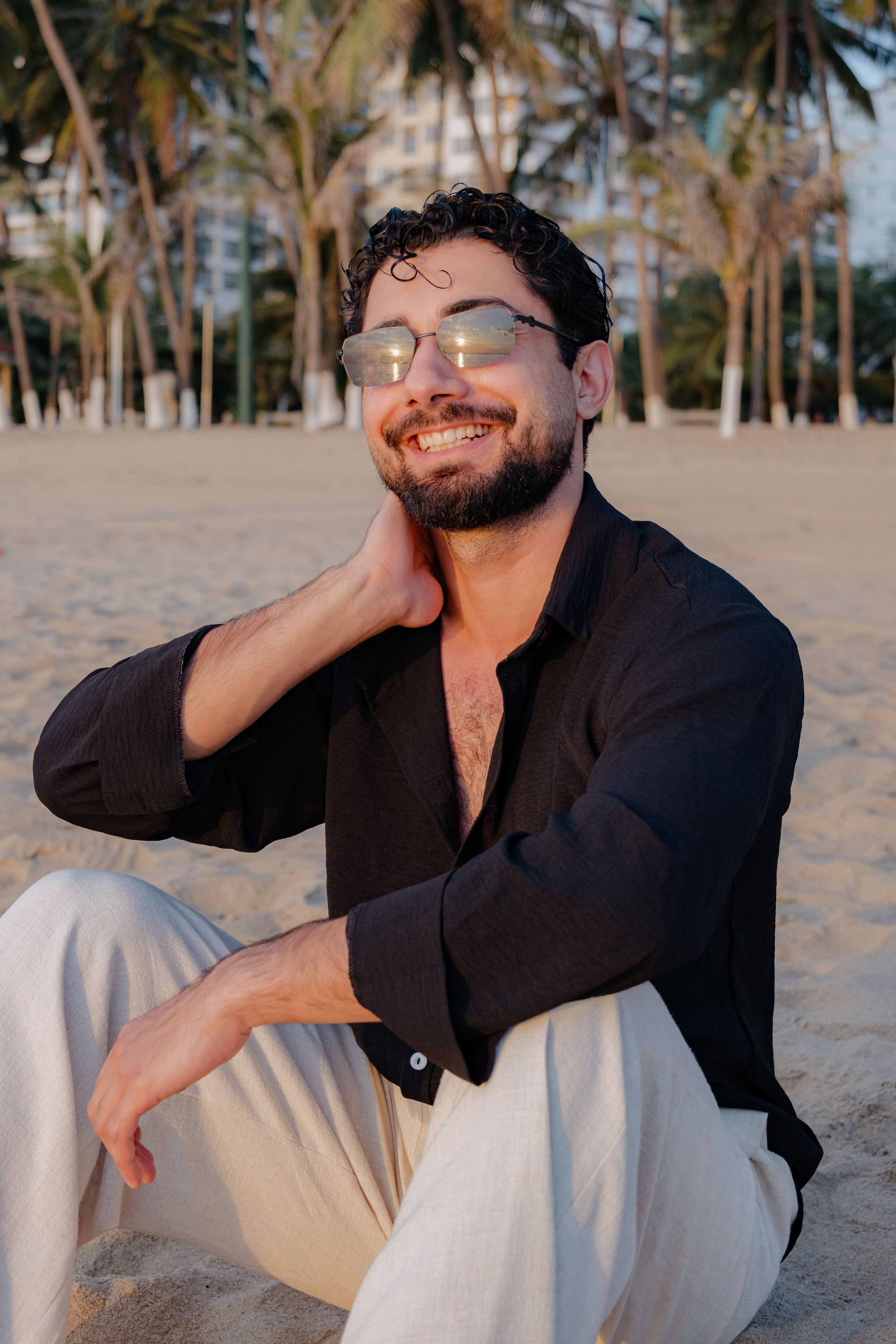 Portrait of a man. Khalil. Portrait photographer Nha Trang | Julia Meshanina