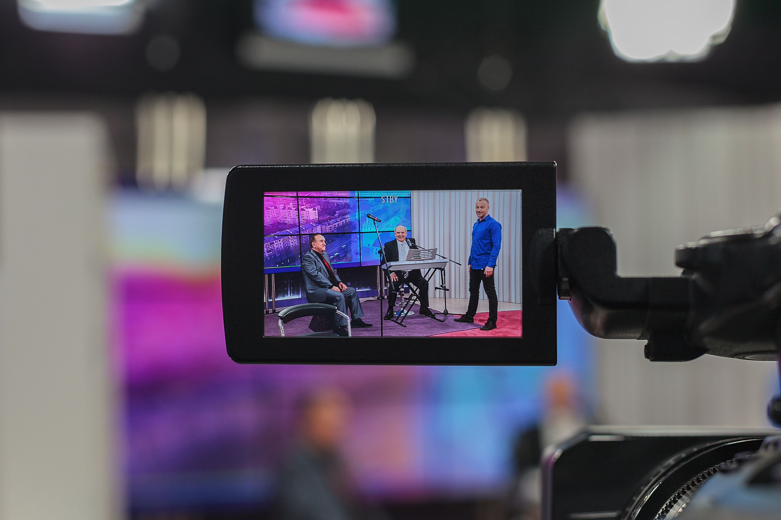 Снимал на Гомельском ТВ репортаж. Фотограф (photographer) Lischinski Vitaliy