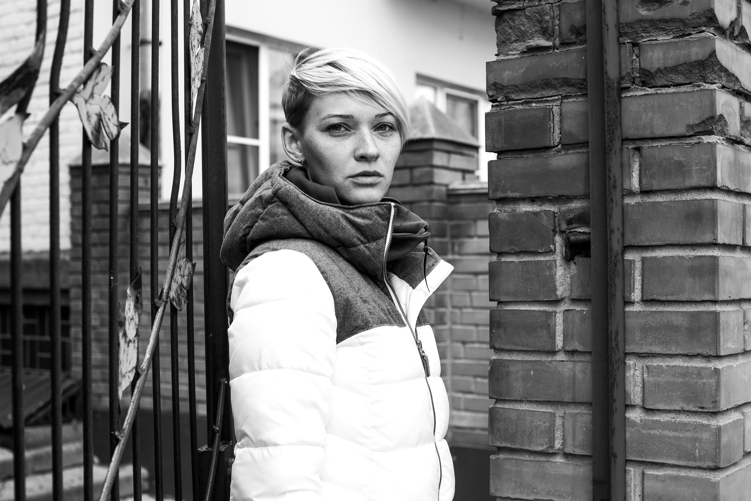 Ira -portrait+street photo. Фотограф (photographer) Lischinski Vitaliy