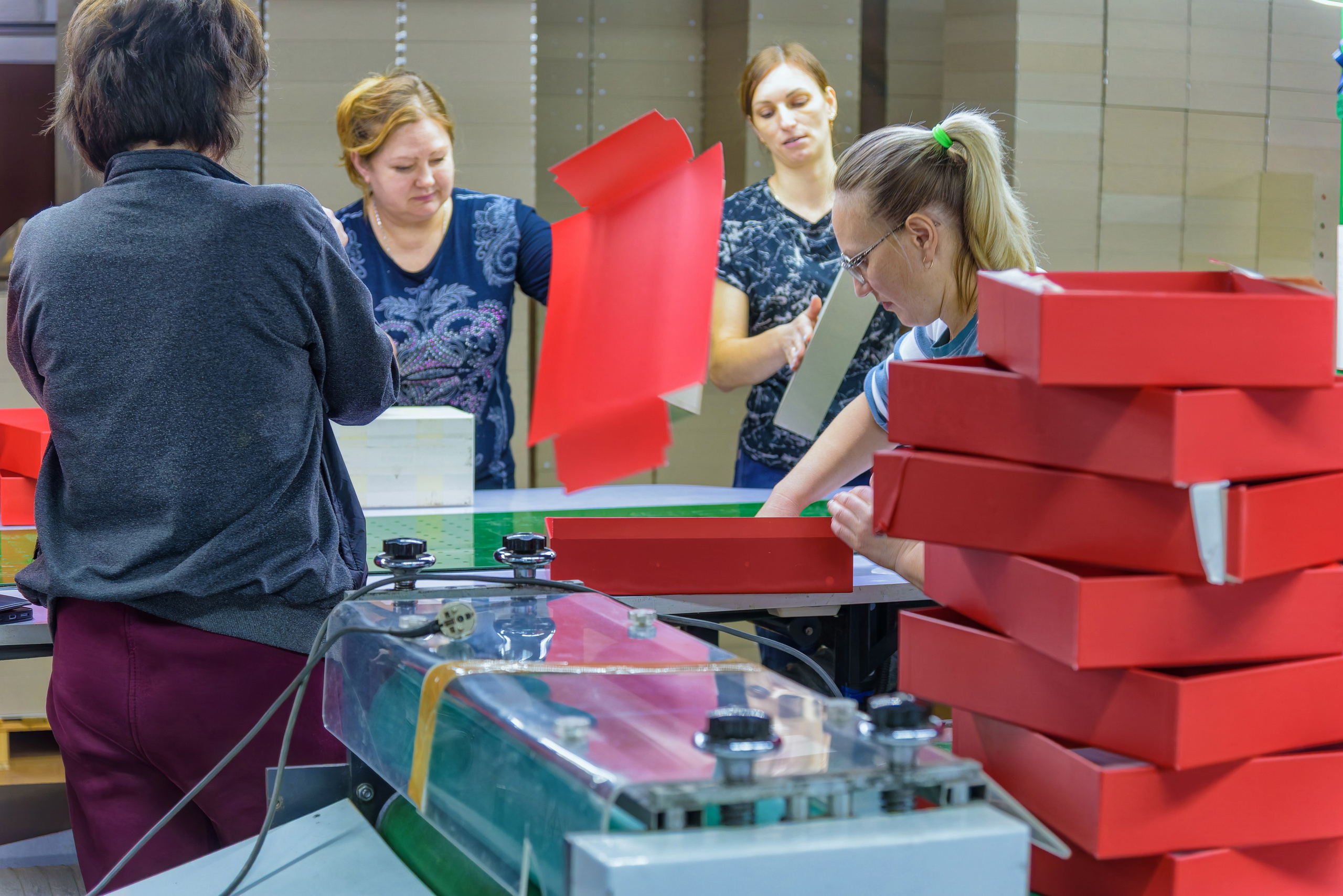 Производственные цеха компании «Маркетри». Fotolux