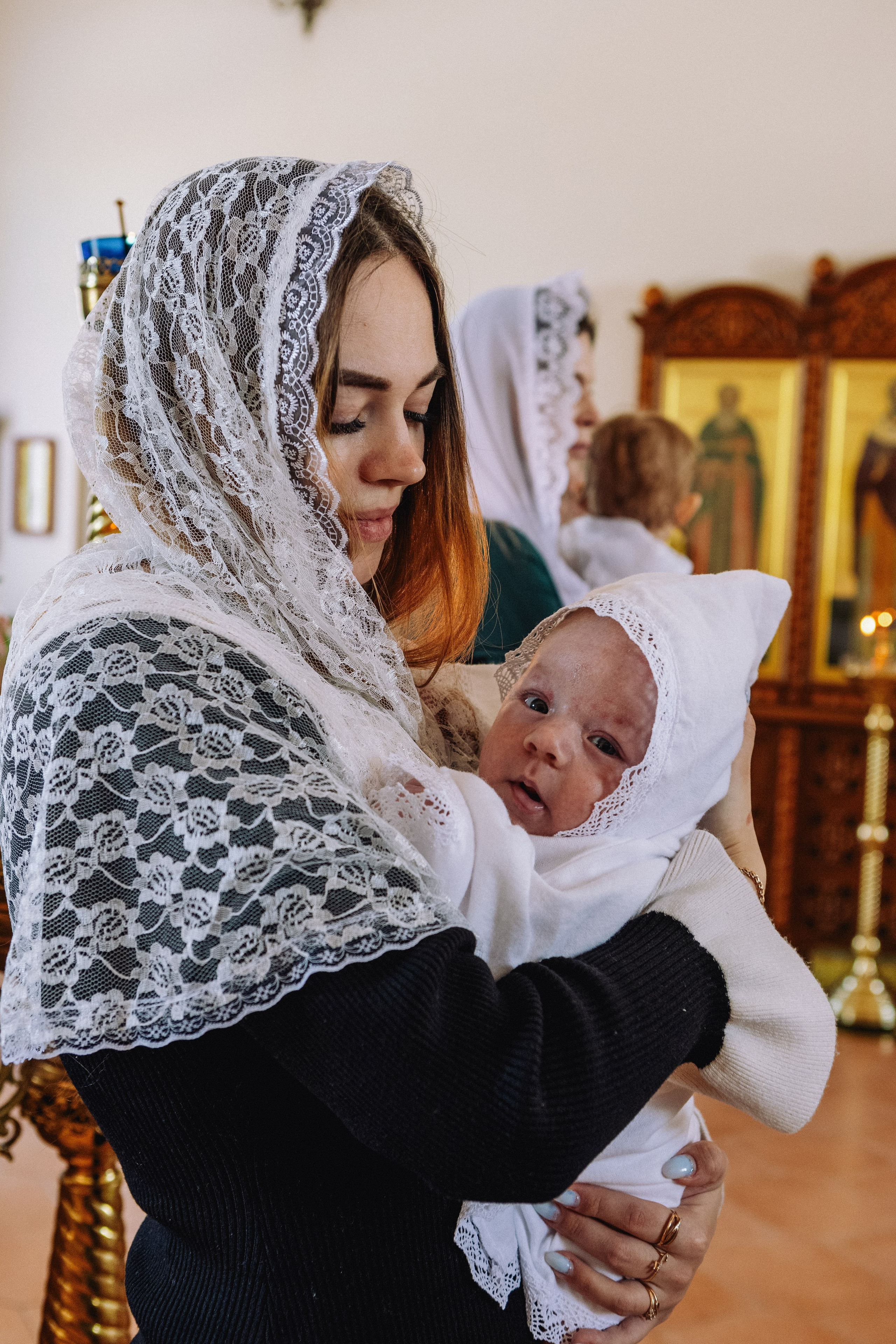 Крещение Артема и Полины. Фотограф в Курске Смирнов Евгений