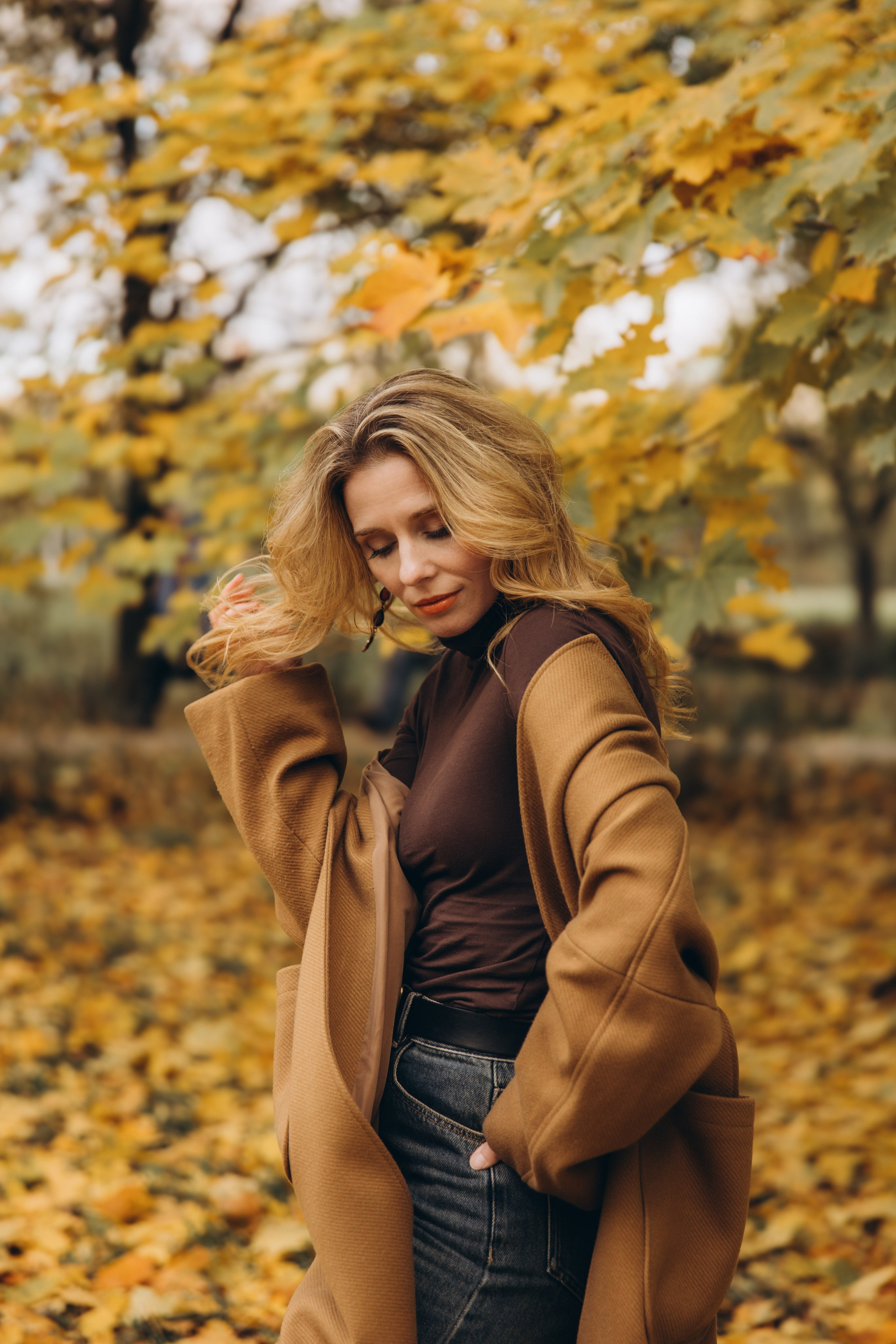 Осень в парке. Свадебный и семейный фотограф Москва и Московская область