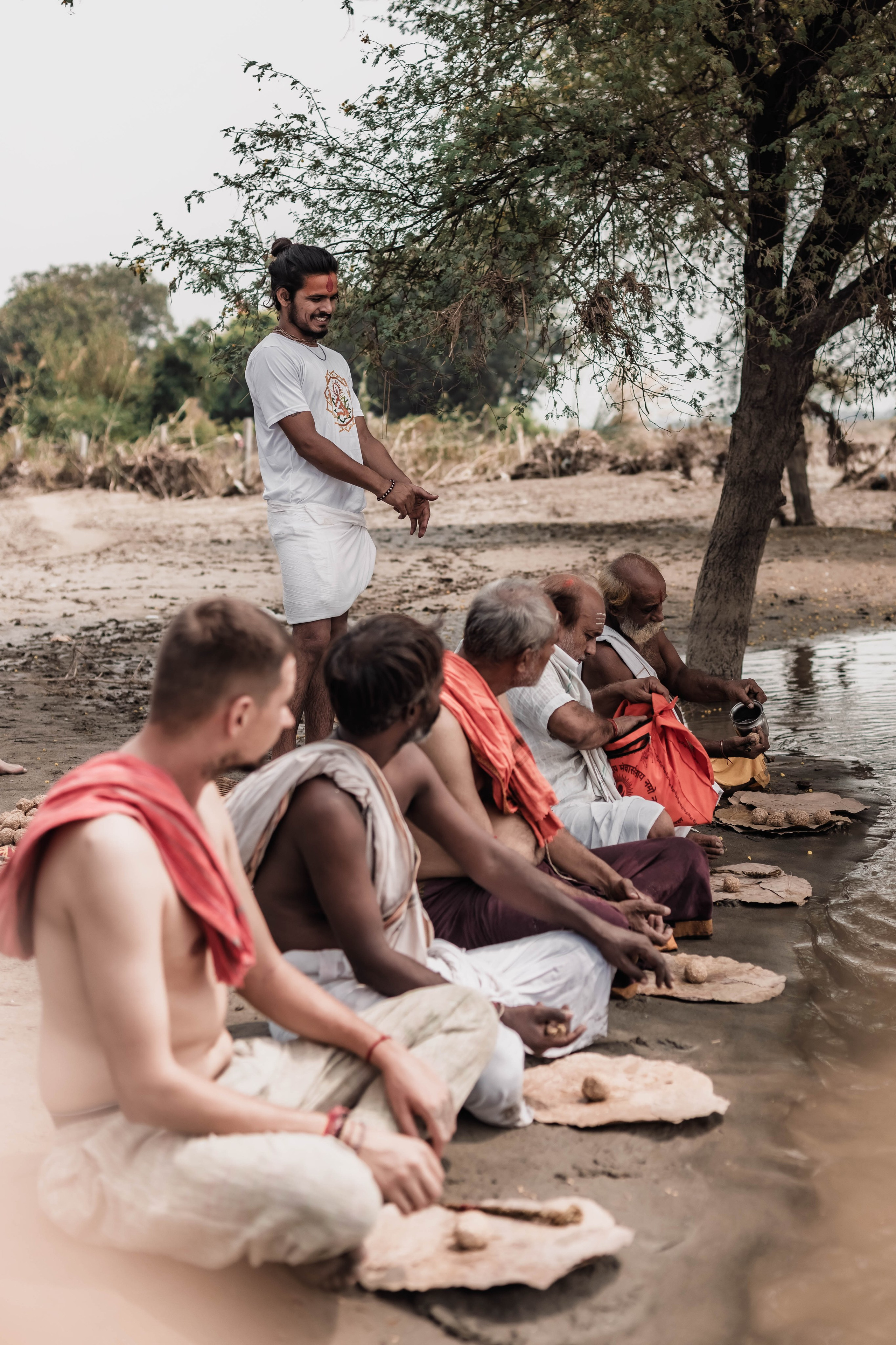 Pitri Paksha yagyas & poojas Devraha Baba ji ashram. Mariam Bagdasaryan