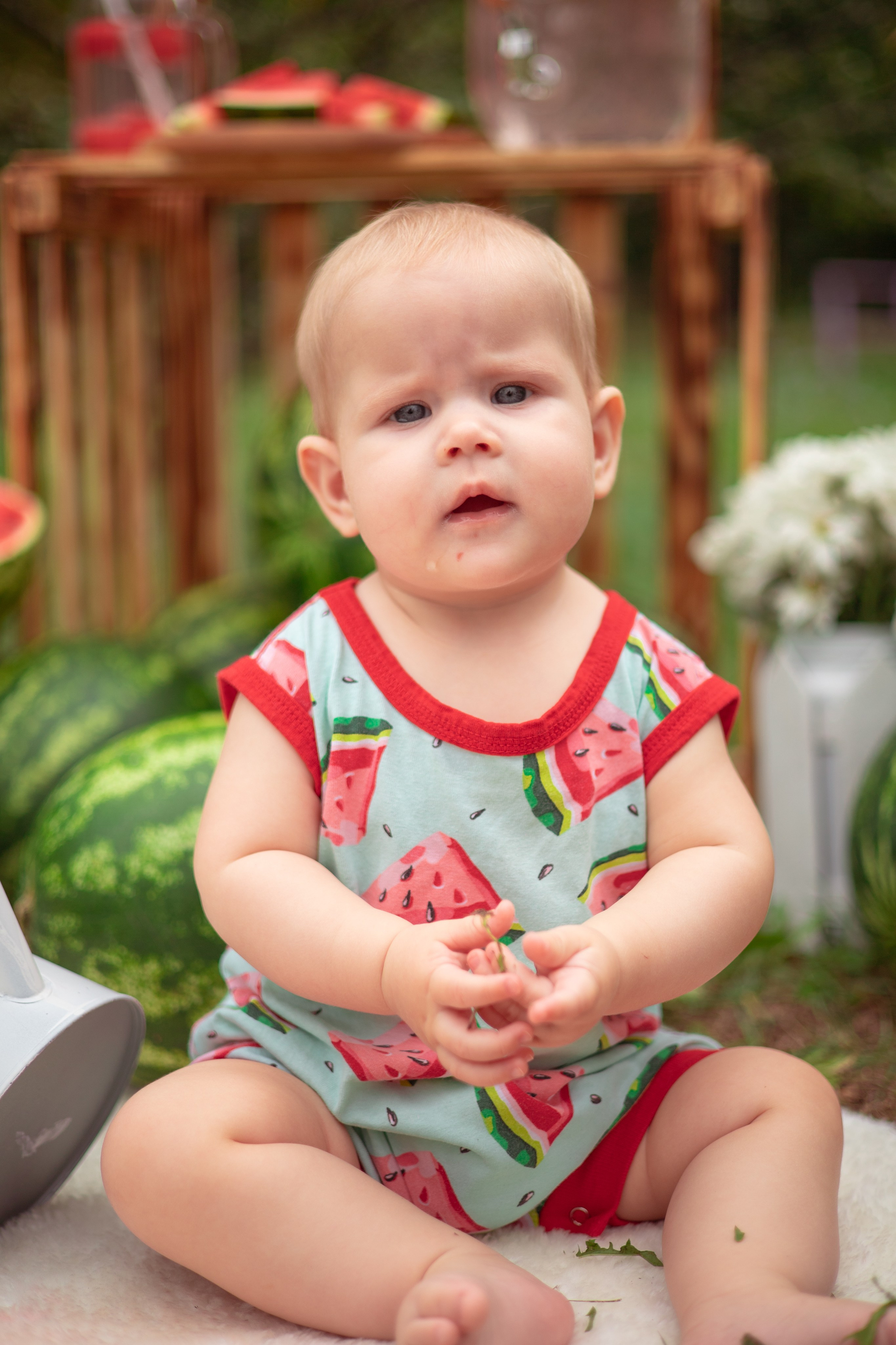 Тимофей и Даша арбузы. Семейный и детский фотограф в Михайловке Татьяна Лестьева