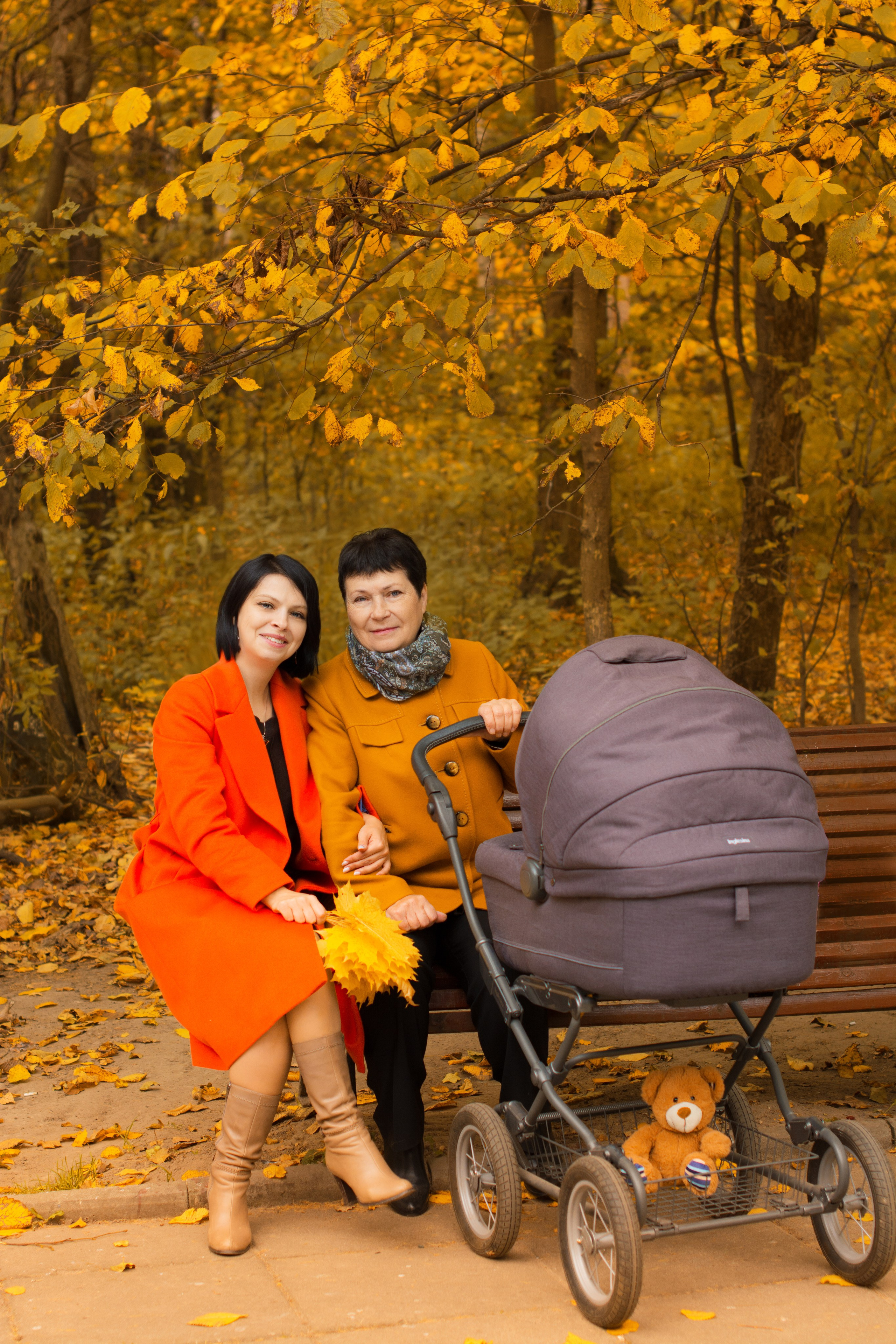 Осень в парке Измайлово. Фотосессия для Анны. Фотосессия беременности — Крылова Натали — Москва