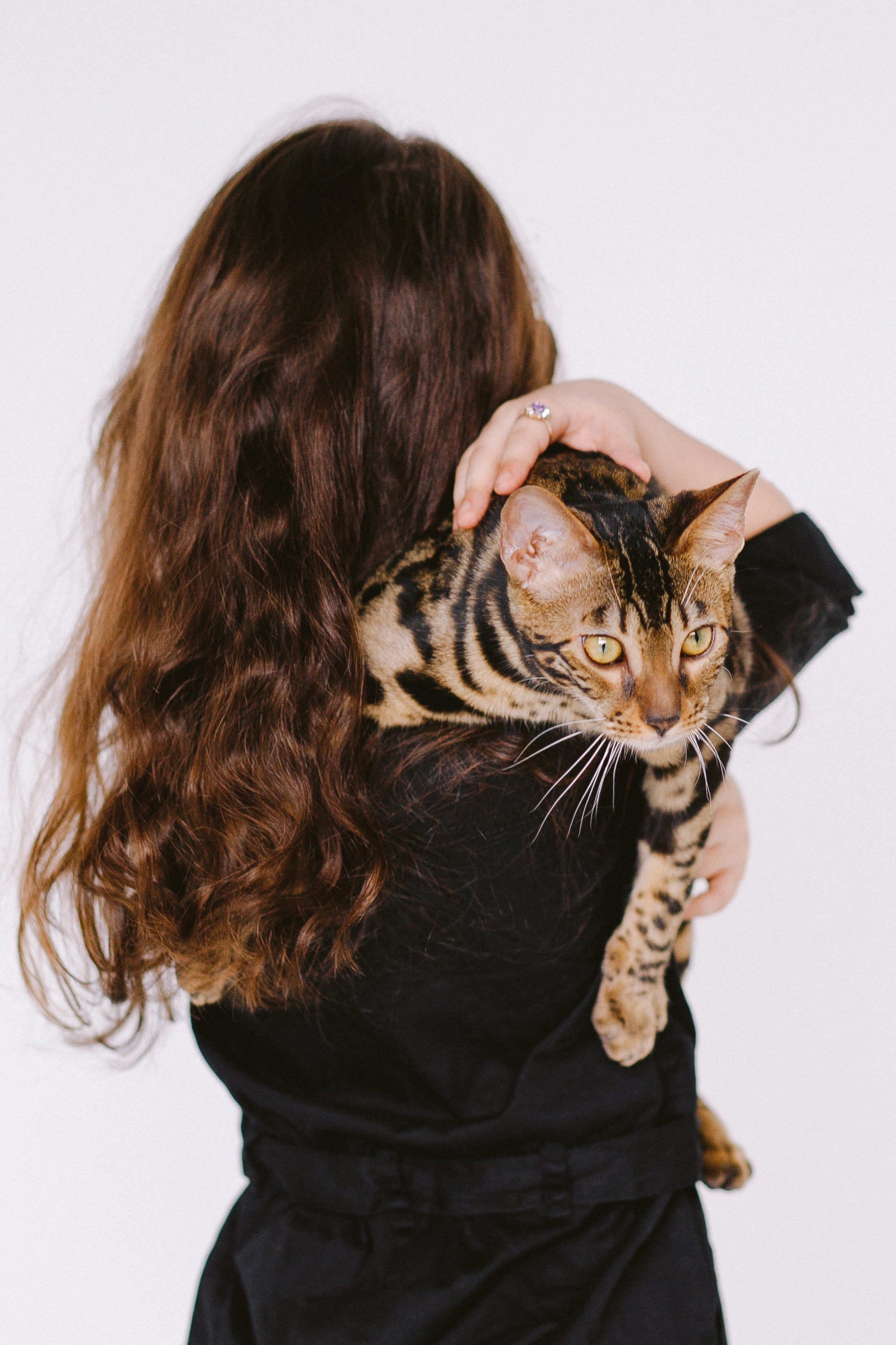 Лера с мамой, папой и Бусей