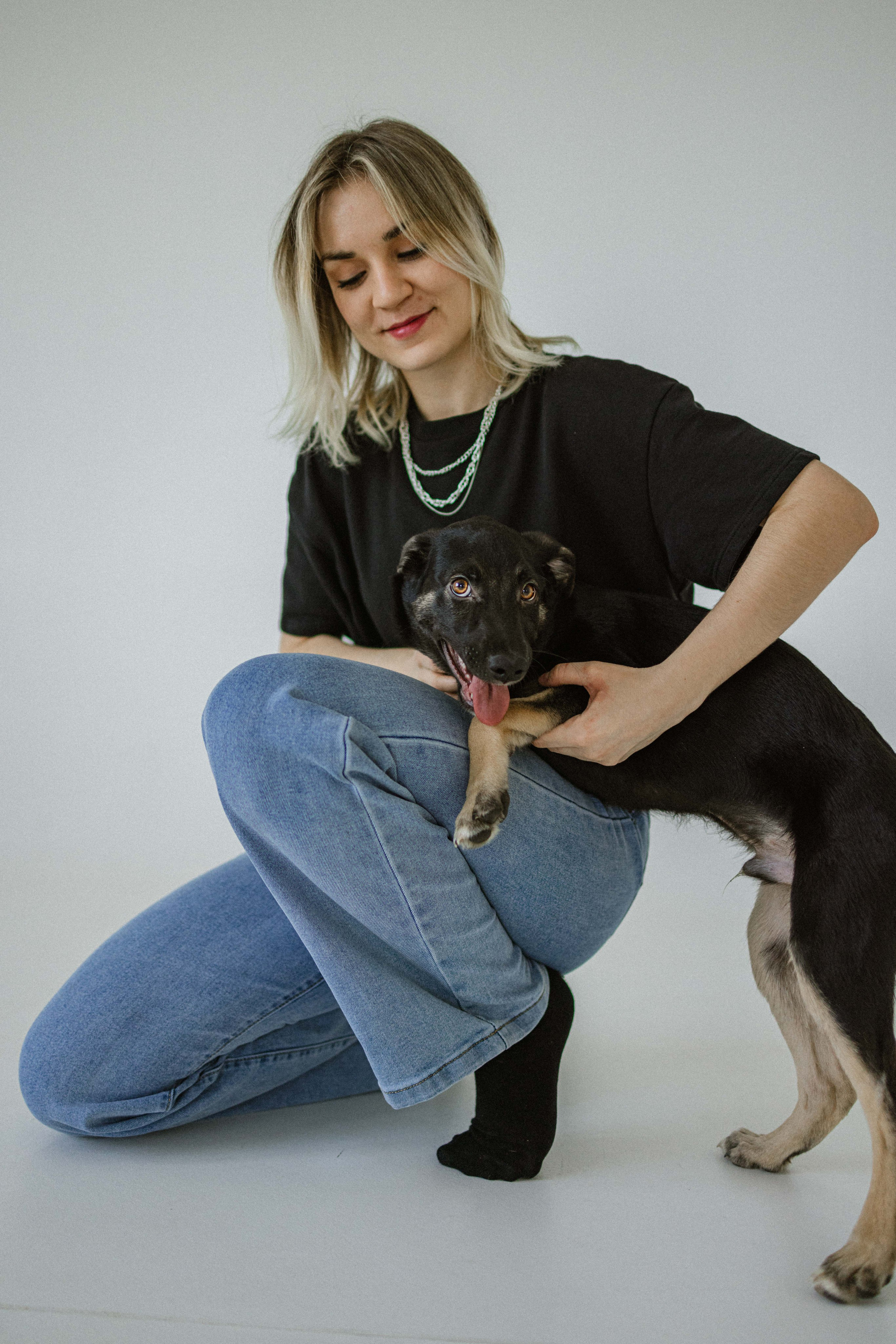 Крис и Тэдди. Фотограф-анималист в Москве Лера Черноног