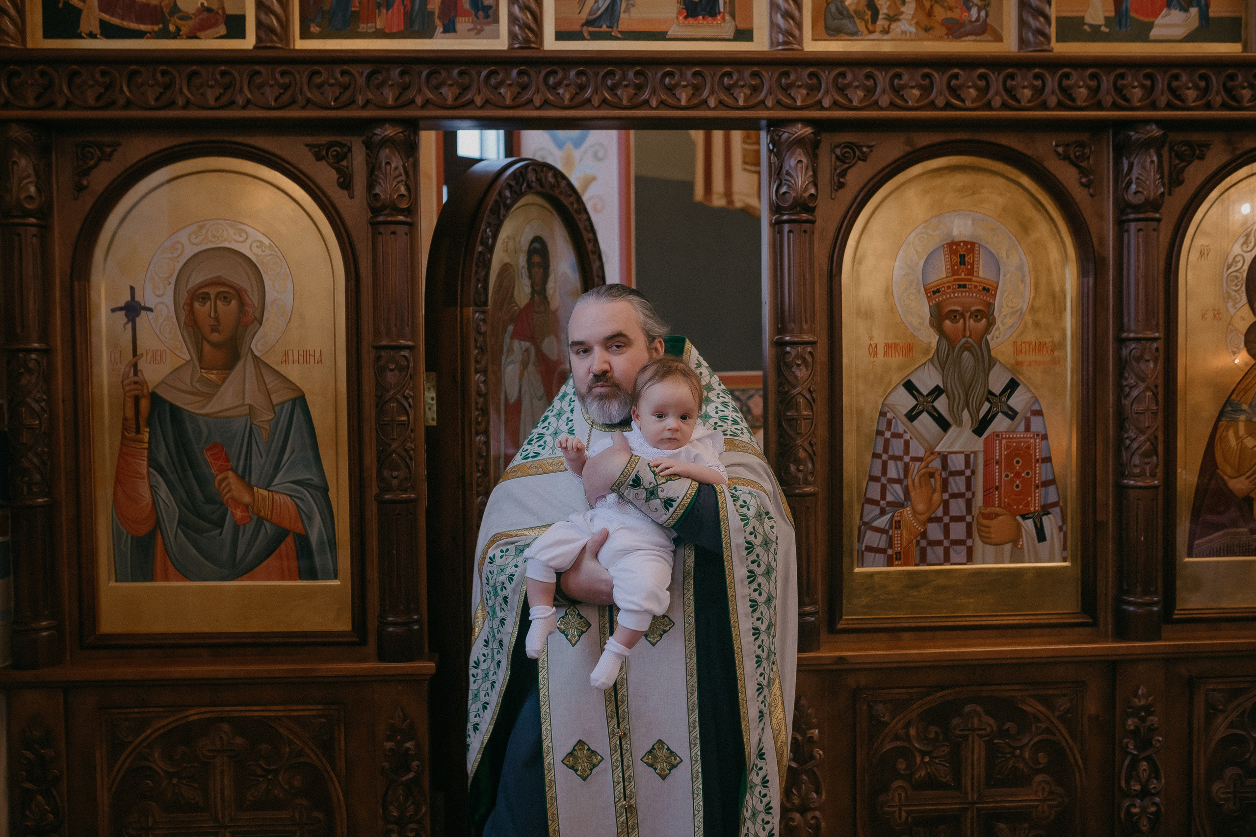 Крещение Владимира. Храм Георгия Победоносца. Семейный фотограф в Сургуте