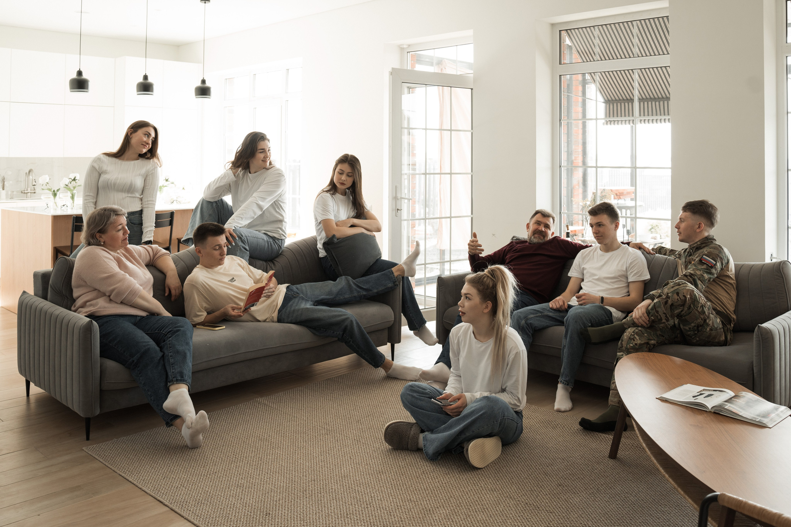 Семья Десятниченко. Фотограф в Старом Осколе и Воронеже Анастасия Епифанцева