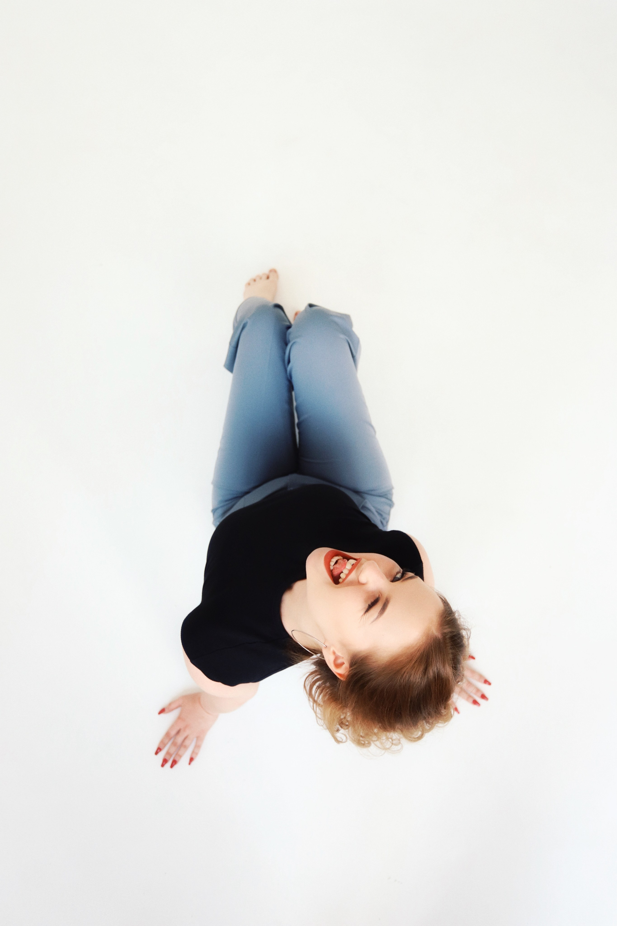 Съёмка на циклораме. Портретный и свадебный фотограф в Самаре Снытко Дарья