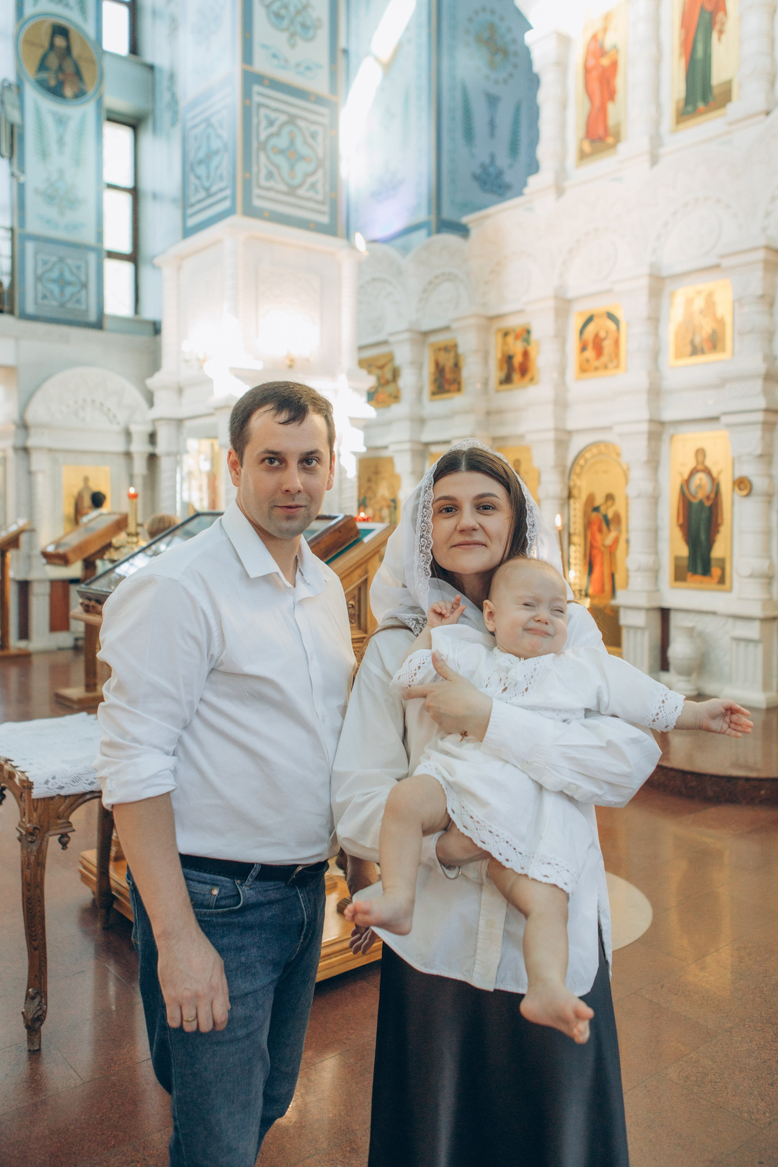 Крещение Софьи. Семейный фотограф и фотограф на роды в Ростове-на-Дону Мухина Виктория