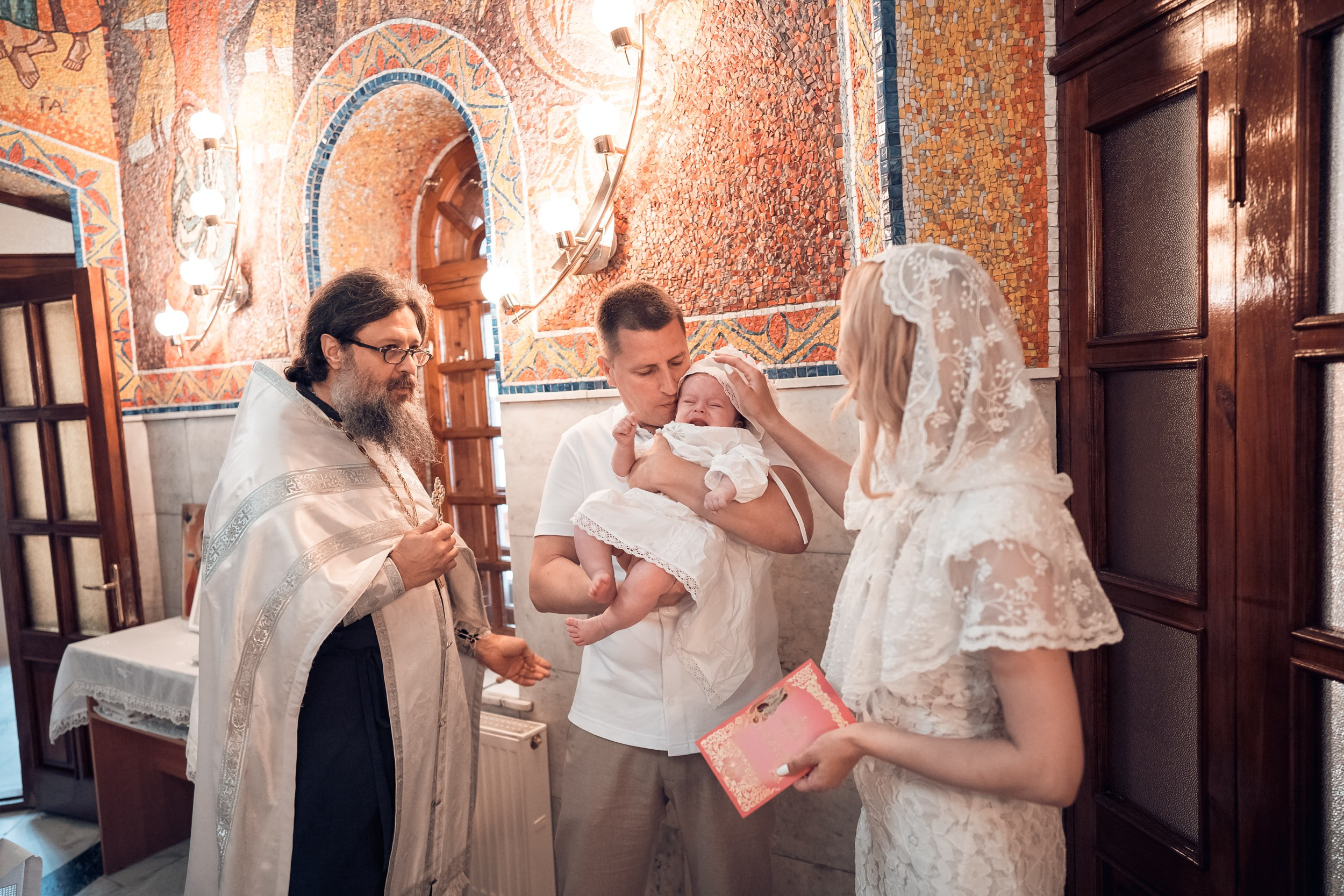 Крещение в Свято-Троицком монастыре Симферополь. Церковный фотограф Севастополь